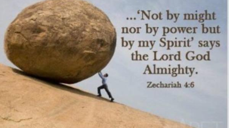 "Not by Might, Nor by Power, But by My Spirit..." - Video