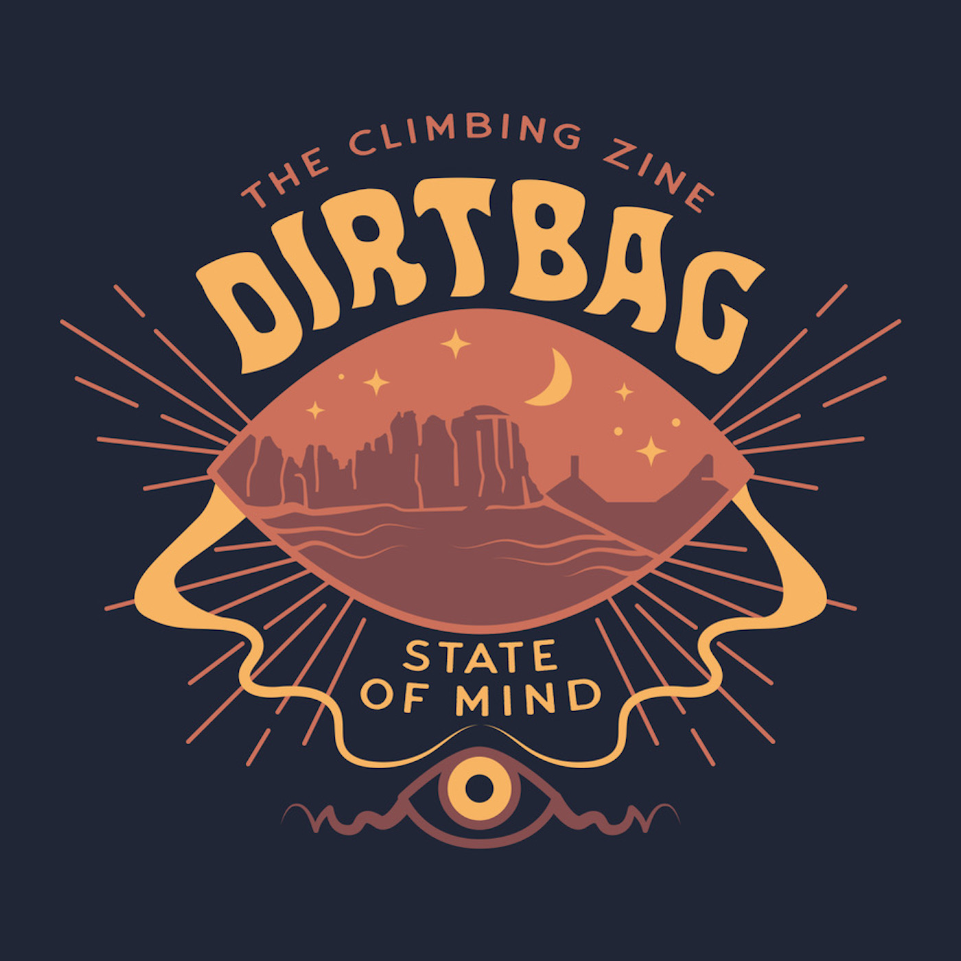 Dirtbag State of Mind podcast, from The Climbing Zine 