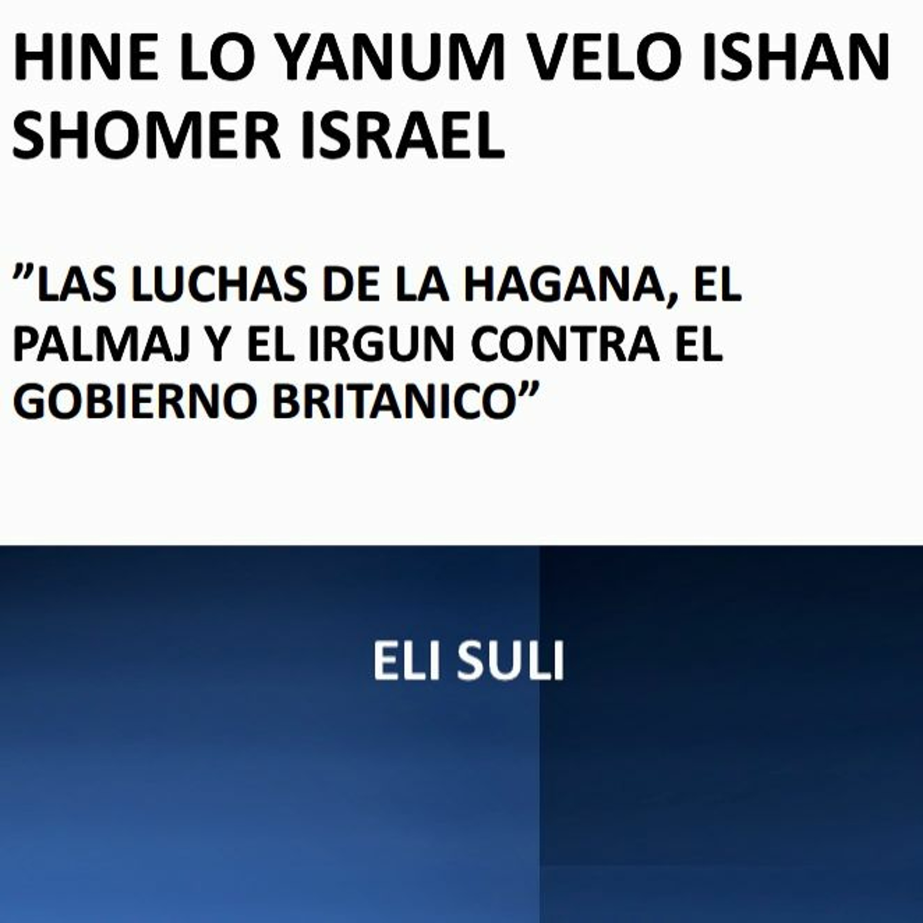 ⁣LAS LUCHAS DE LA HAGANA, EL IRGUN Y LEJI EN CONTRA DEL GOBIERNO BRITANICO EN PALESTINA