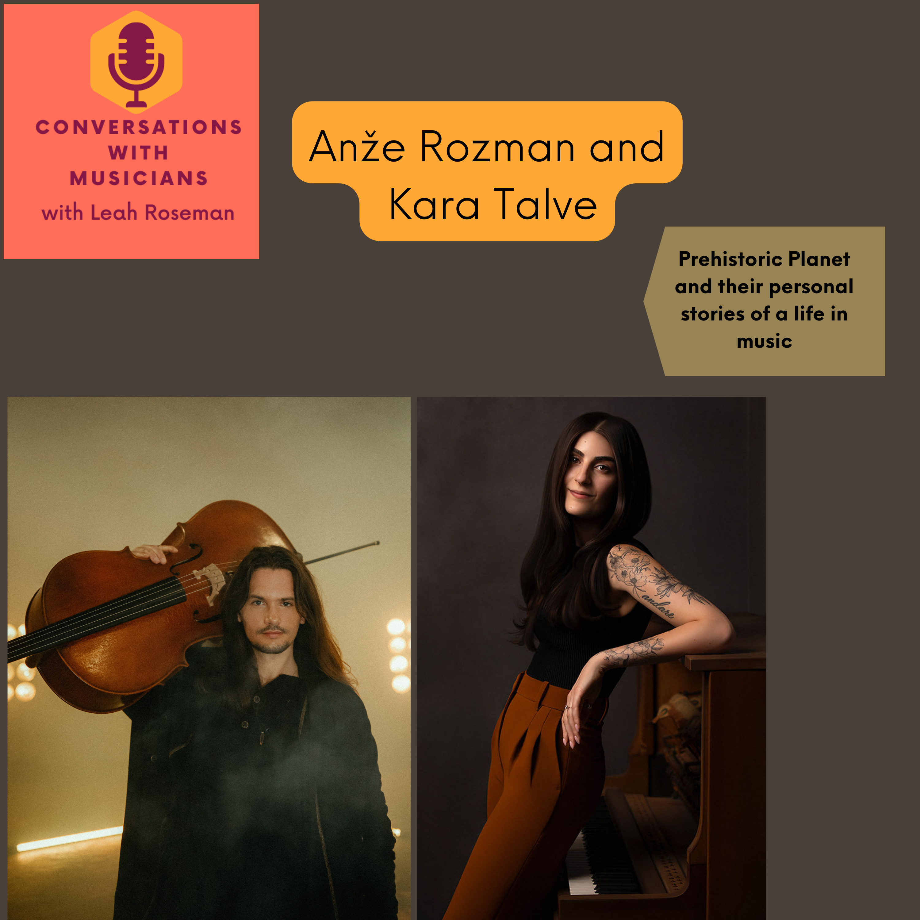 Anže Rozman and Kara Talve: the music of Prehistoric Planet and Personal Reflections