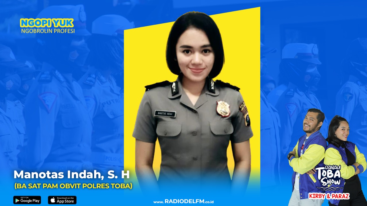 ⁣Ngopi Yuk: Manotas Indah, S.H – Ba Sat Pam Obvit Polres Toba