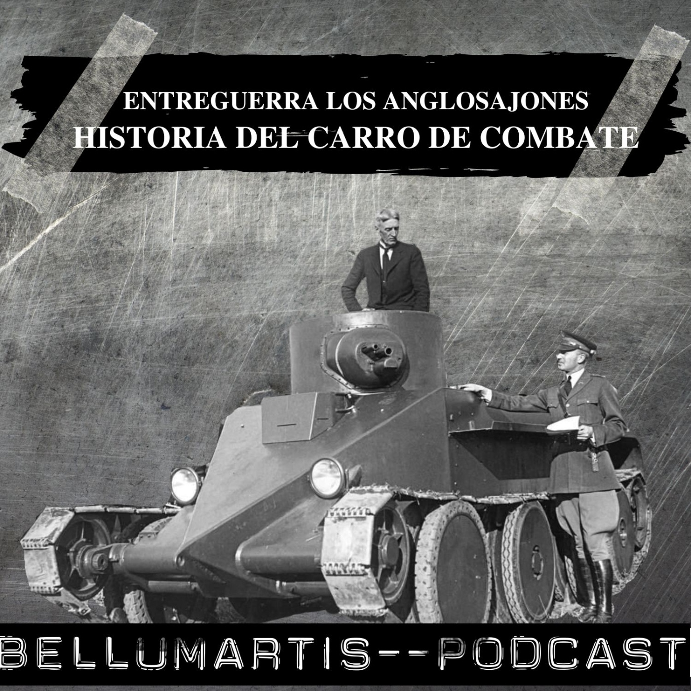 Británicos y estadounidenses en el Periodo de Entreguerras, HISTORIA DEL CARRO DE COMBATE.