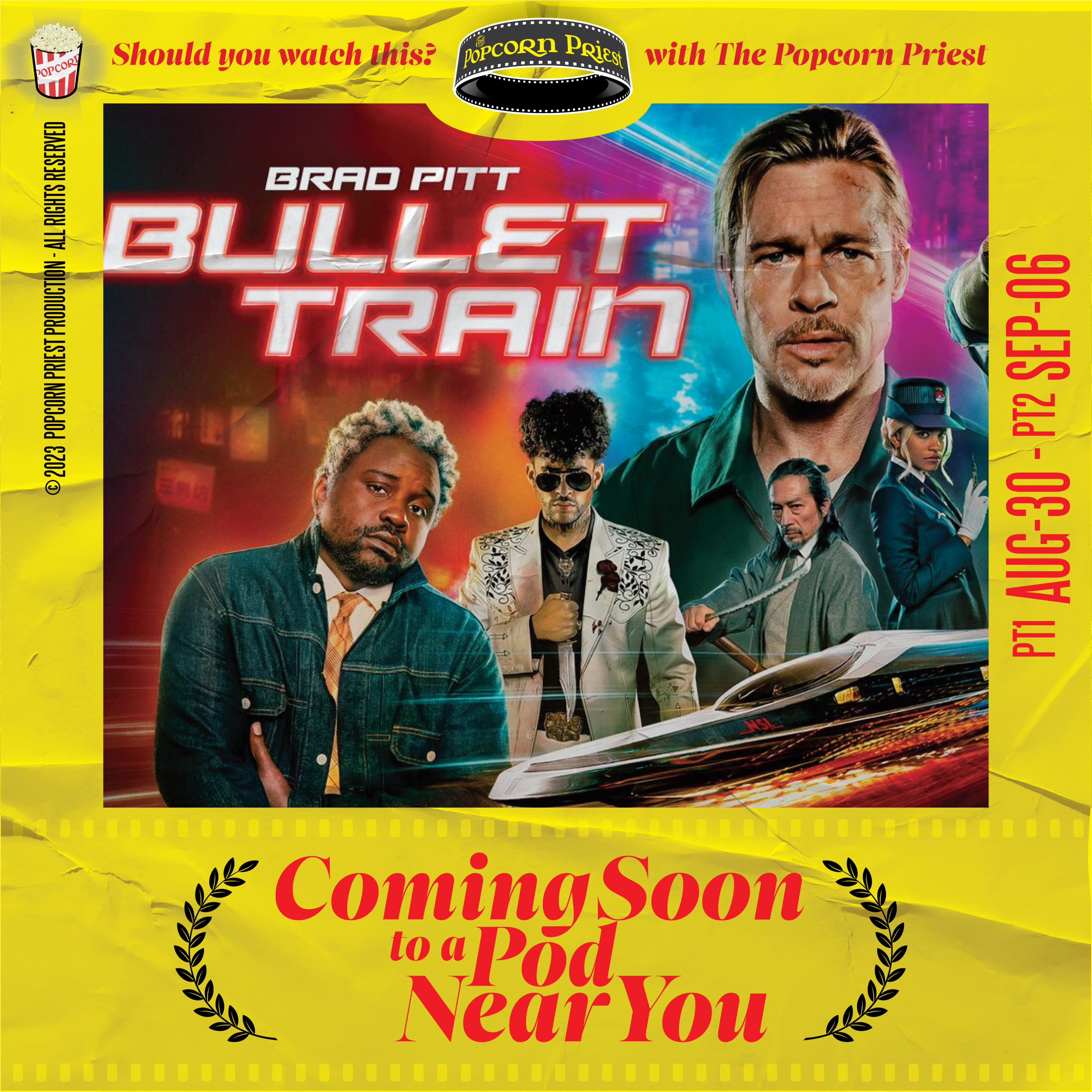 ⁣183 - Bullet Train (2022) PT2