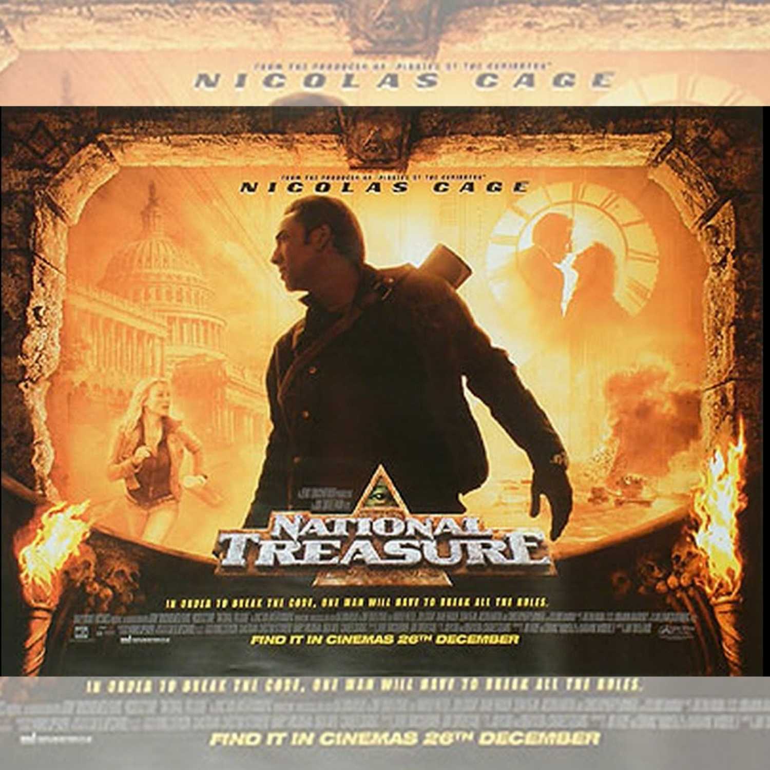 ⁣Episode 100: National Treasure - Nic Cage Plays Ben Franklin… Right? 