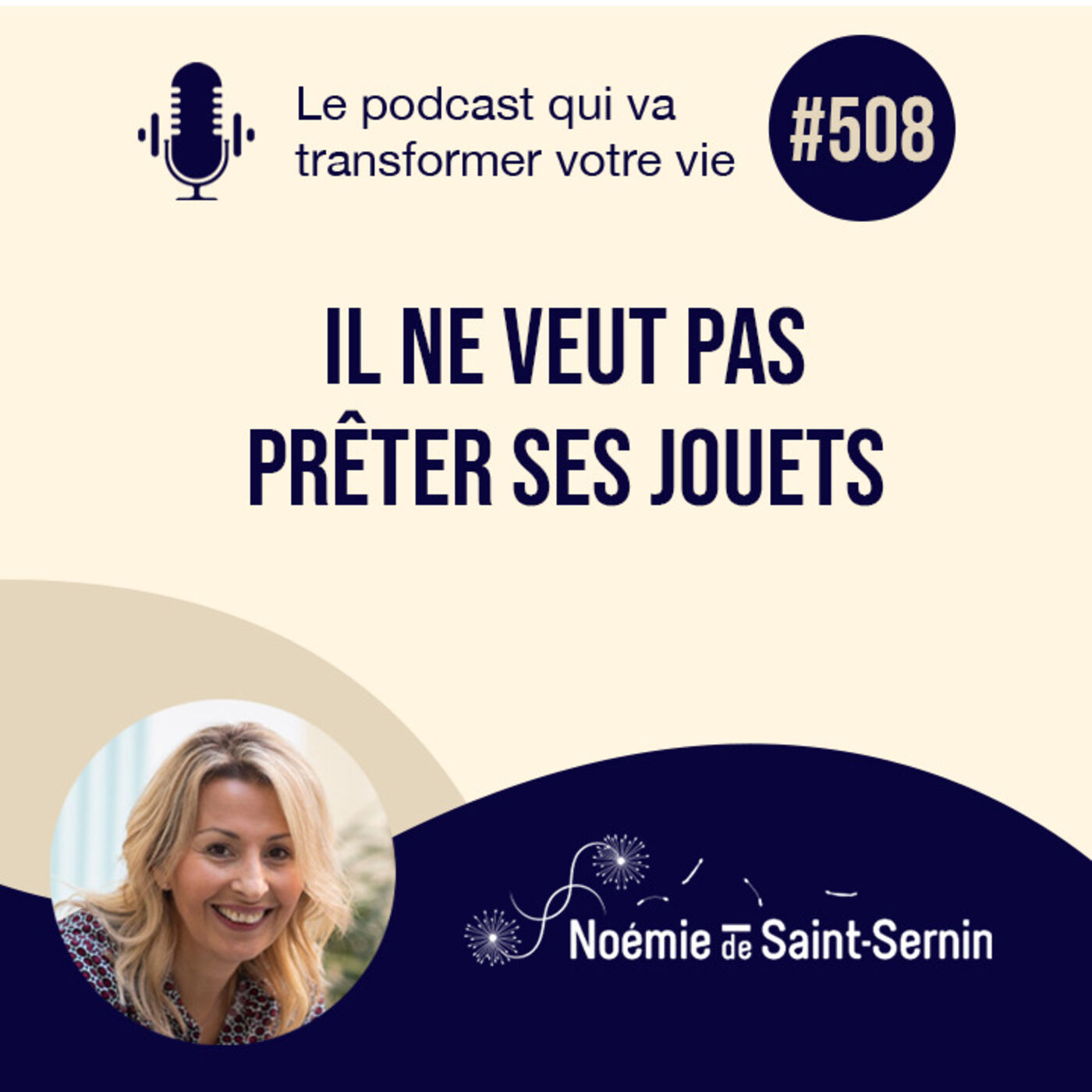 ⁣Il ne veut pas prêter ses jouets