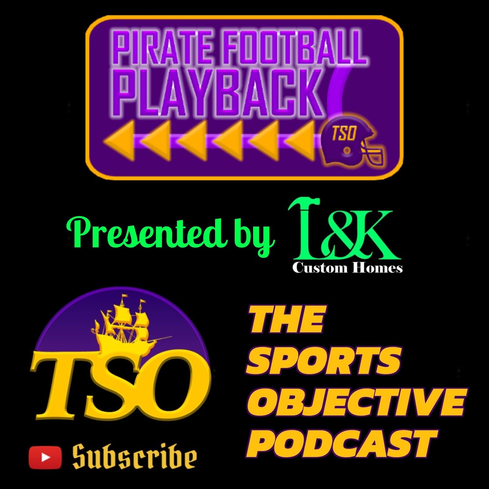 ⁣PIRATE FOOTBALL PLAYBACK PRESENTED BY L&K CUSTOM HOMES: APP STATE 43 EAST CAROLINA 28