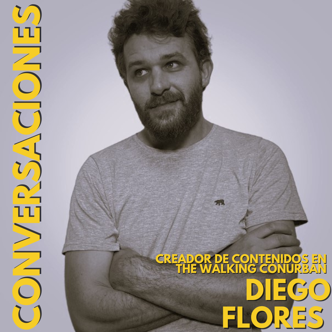 ⁣ENTREVISTA  Conversamos con Diego Flores, guionista y creador de contenidos en The walking conurban