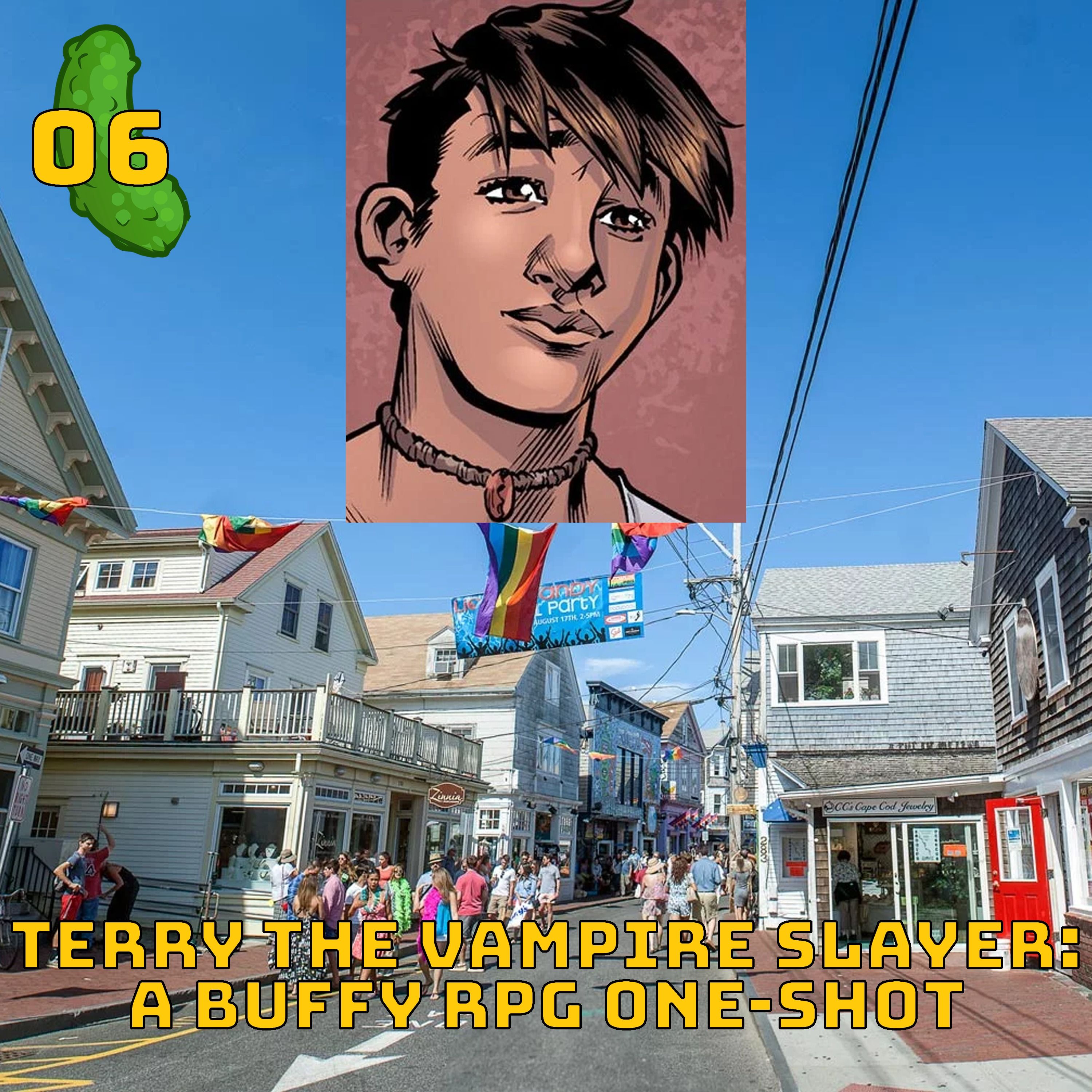 ⁣Terry the Vampire Slayer: A Buffy RPG Adventure | Chatz In A Pickle 06