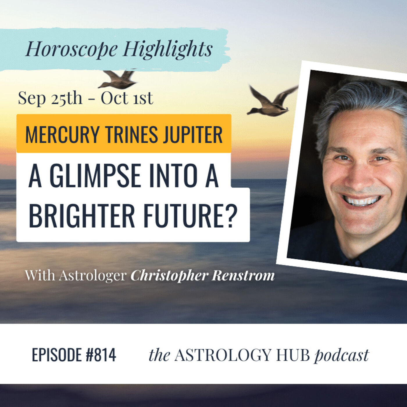 ⁣[HOROSCOPE HIGHLIGHTS] Understanding an Earth Sign Trine & Grounding in Big Ideas w/ Astrologer Christopher Renstrom