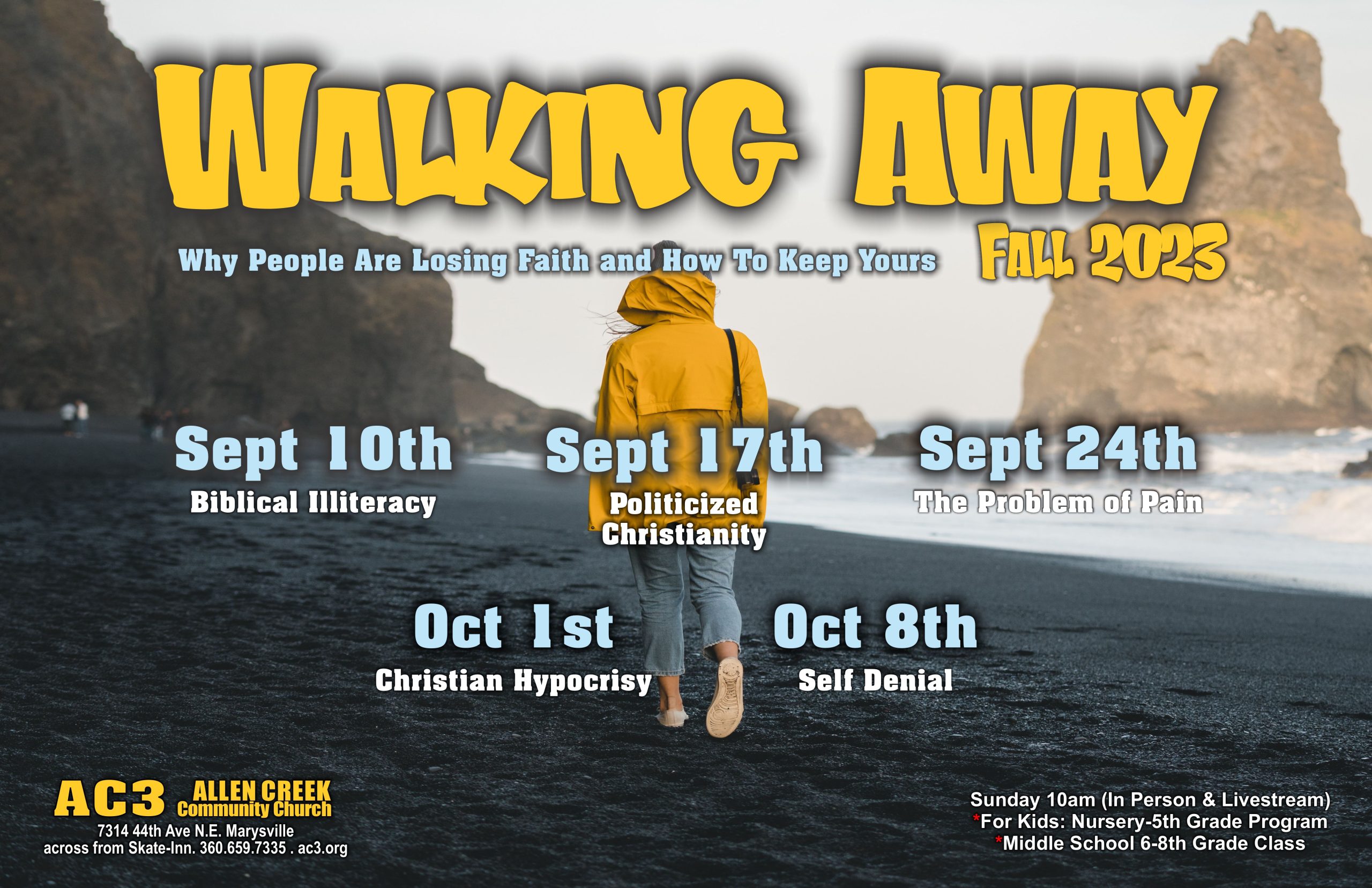 ⁣09/24/2023 – Walking Away: Problem of Pain