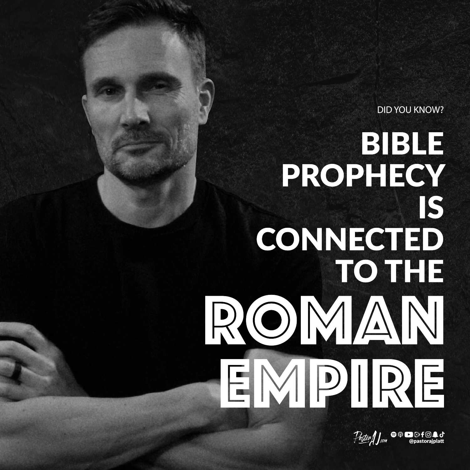 Bible Prophecy Connected to the ROMAN EMPIRE? with Scott Stripling