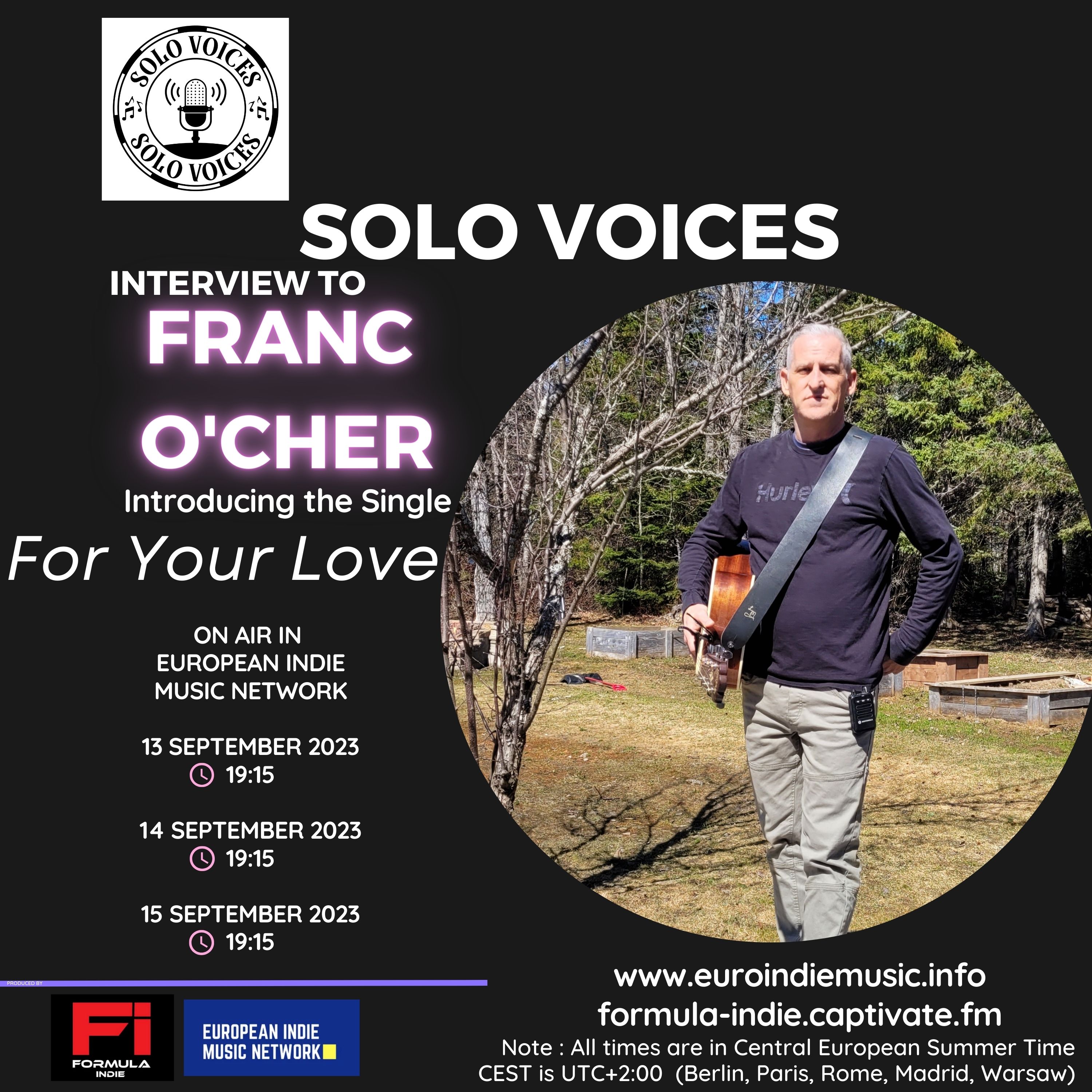 Solo Voices : Franc o'Cher - For your love