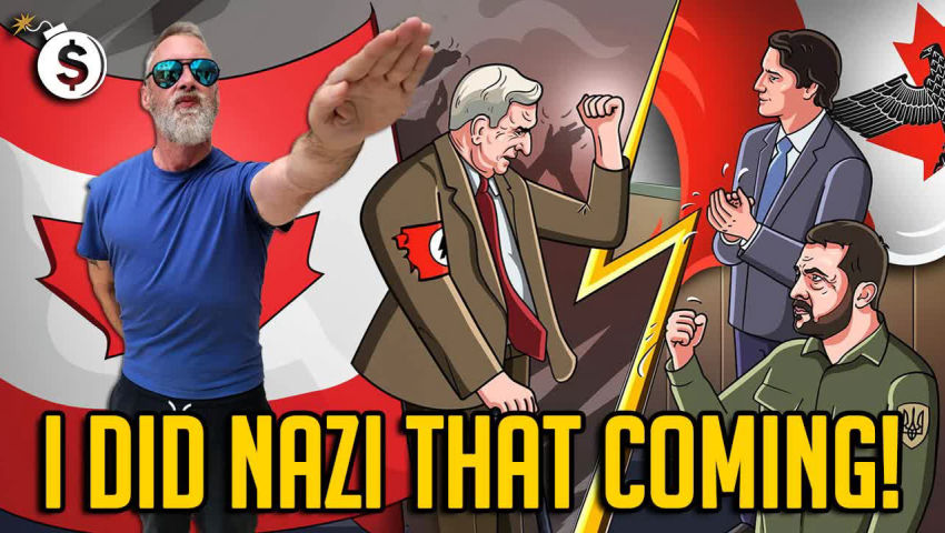 ⁣I Did NAZI That Coming!  Entire Canadian Govt Gives Standing Ovation (Twice!) to a Nazi SS Soldier