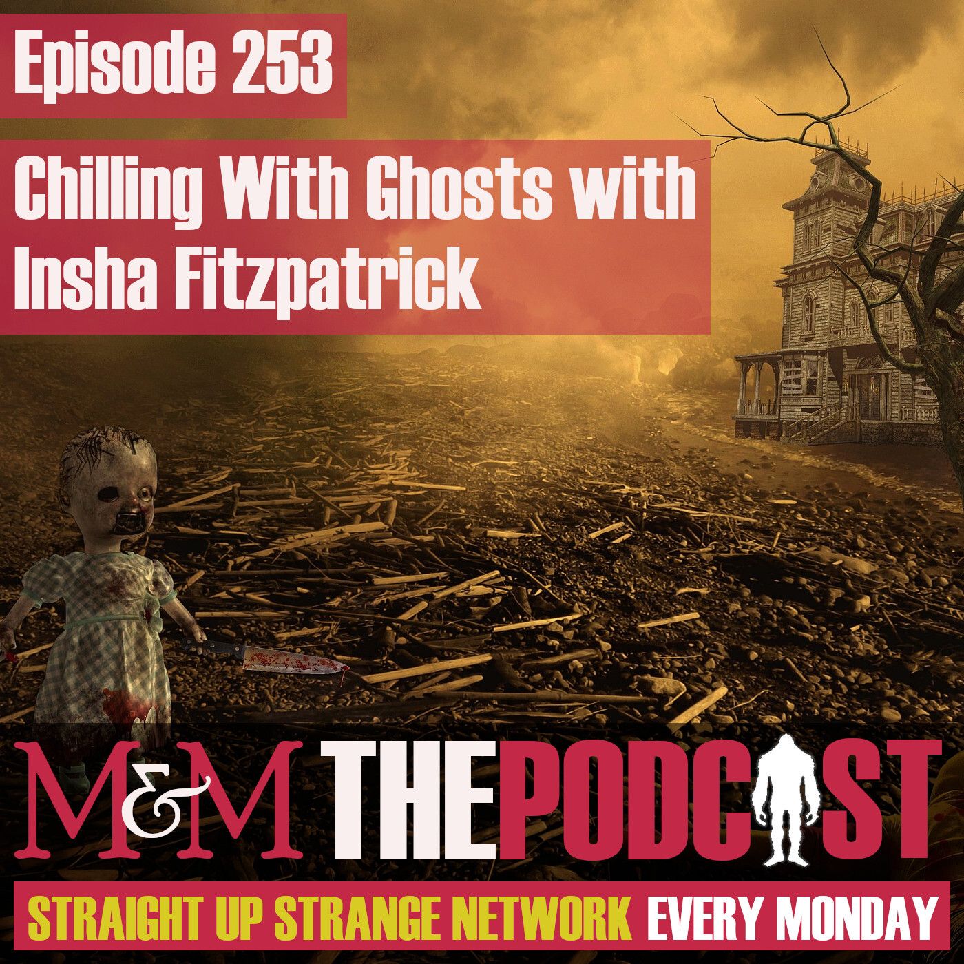 Mysteries and Monsters: Episode 253 Chilling With Ghosts - Insha Fitzpatrick