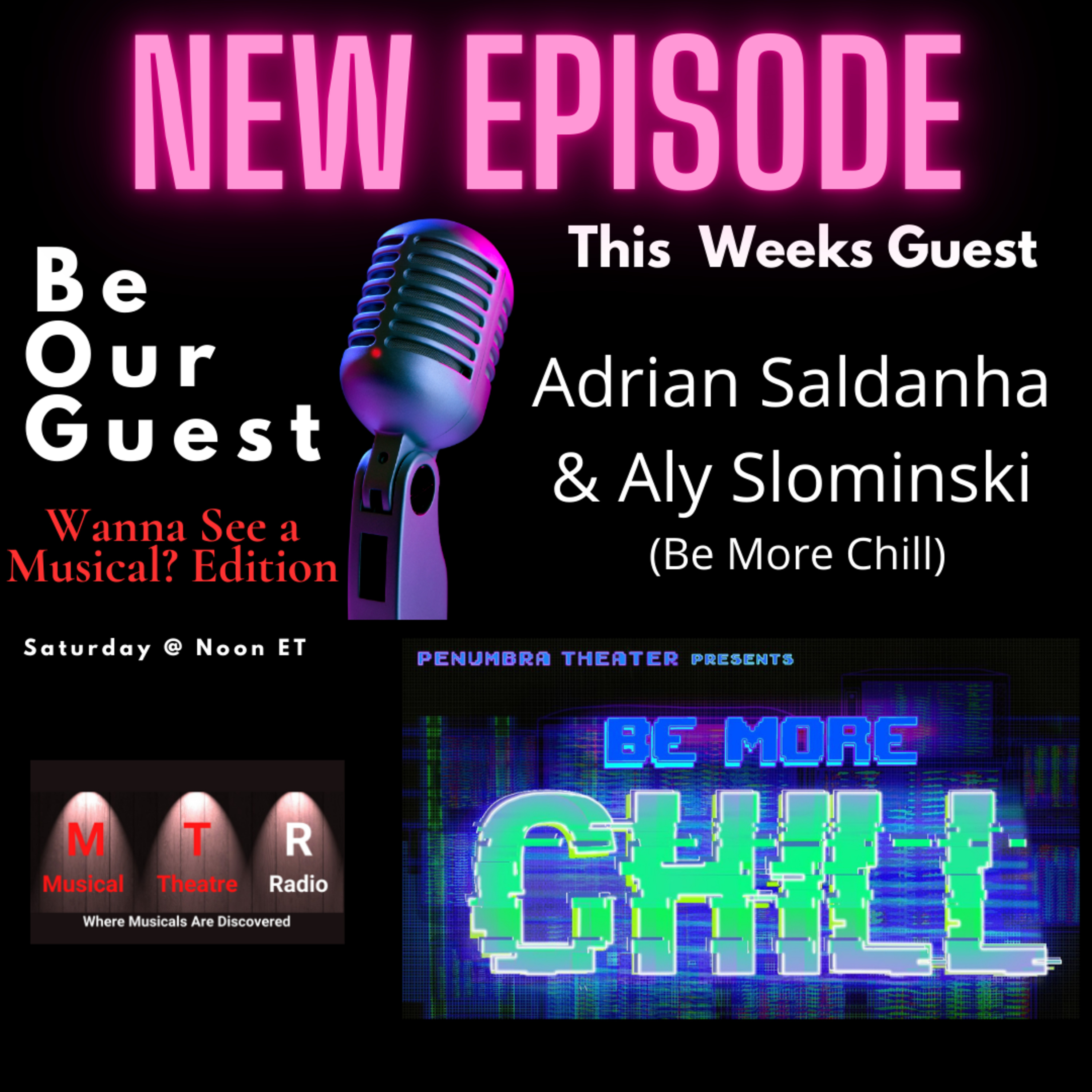 ⁣Be Our Guest with Adrian Saldanha & Aly Slominski (Be More Chill)