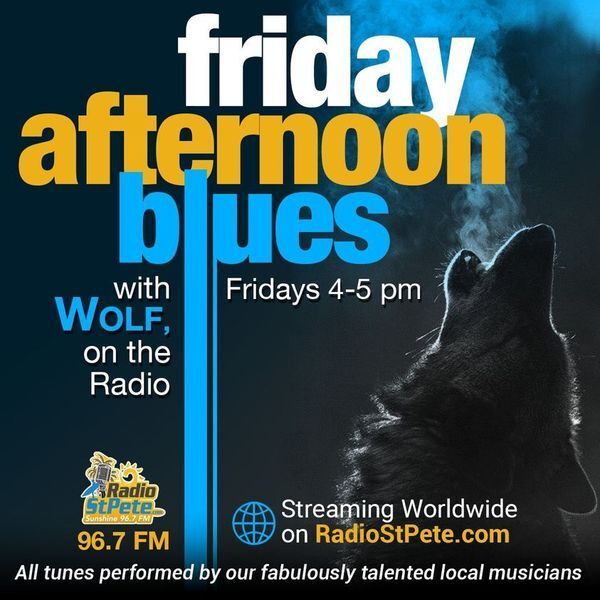 ⁣"Friday Afternoon Blues 9-15-23 Wolf on The Radio; Airs Fridays 4pm 96.7 FM RadioStPete