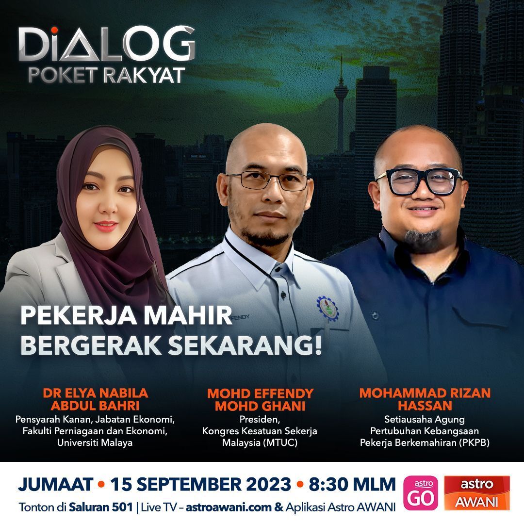 ⁣Dialog Poket Rakyat: Pekerja Mahir Bergerak Sekarang!