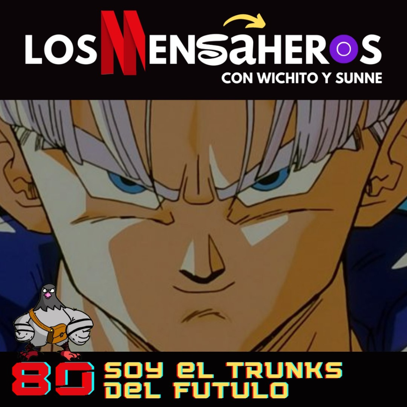 ⁣Soy el trunks del futulo