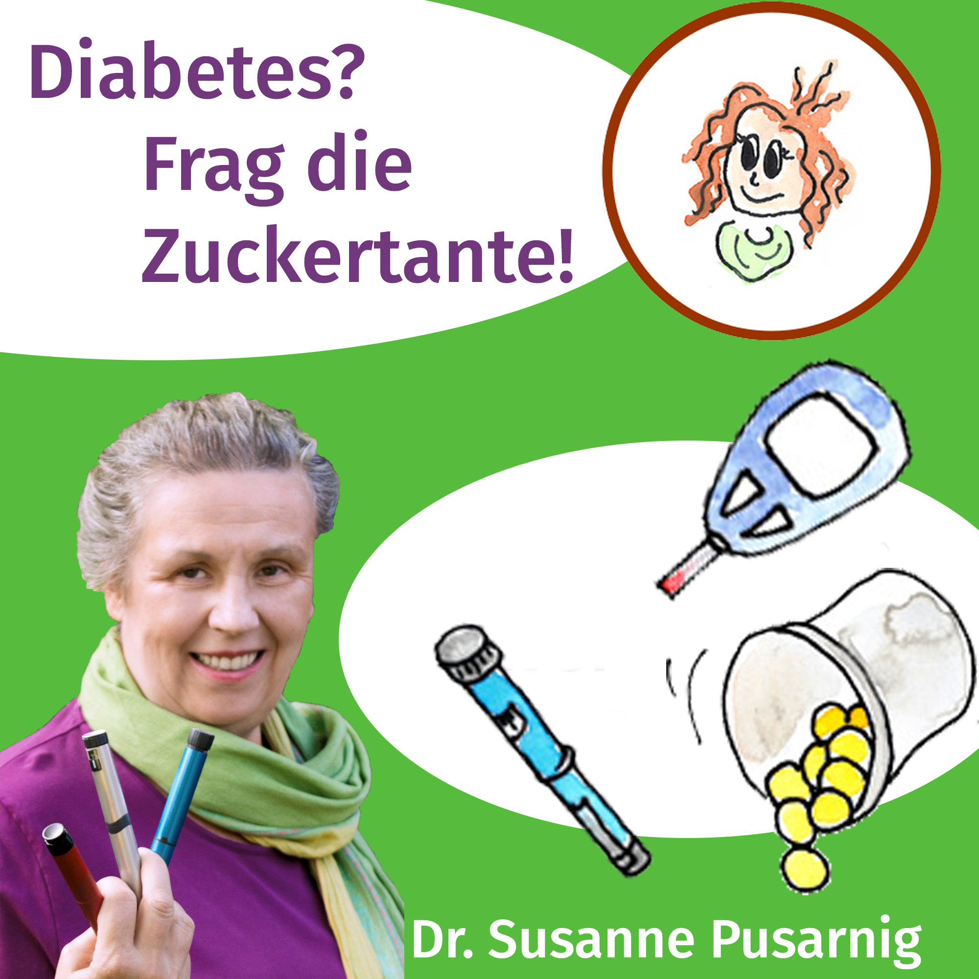 Diabetes? Frag die Zuckertante - Der Podcast für Menschen mit Typ 2 Diabetes 