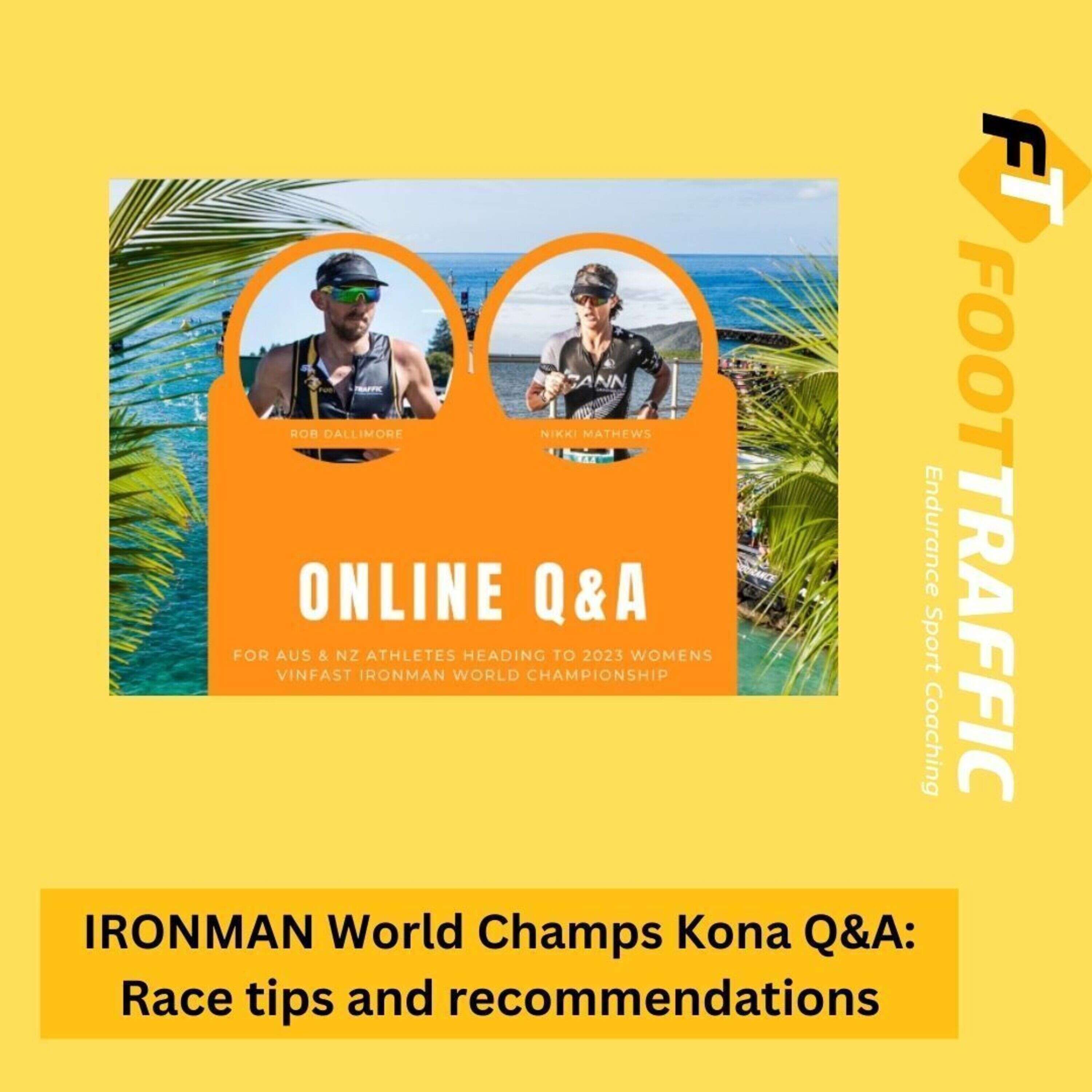 ⁣IRONMAN Oceania 2023 World Champs Kona Athletes Online Q&A