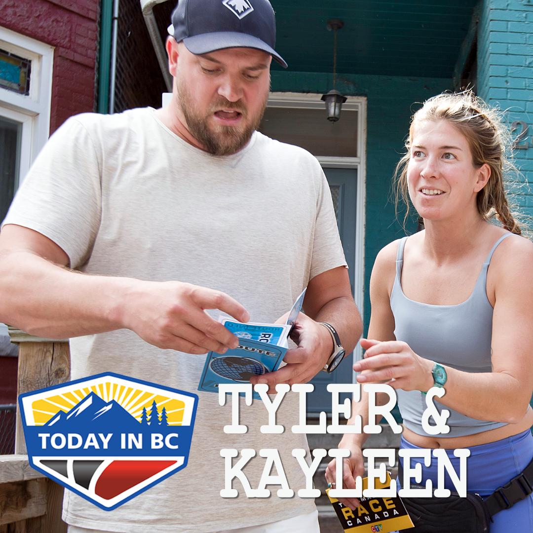 ⁣Meet B.C.’s Tyler and Kayleen, from ‘The Amazing Race Canada’