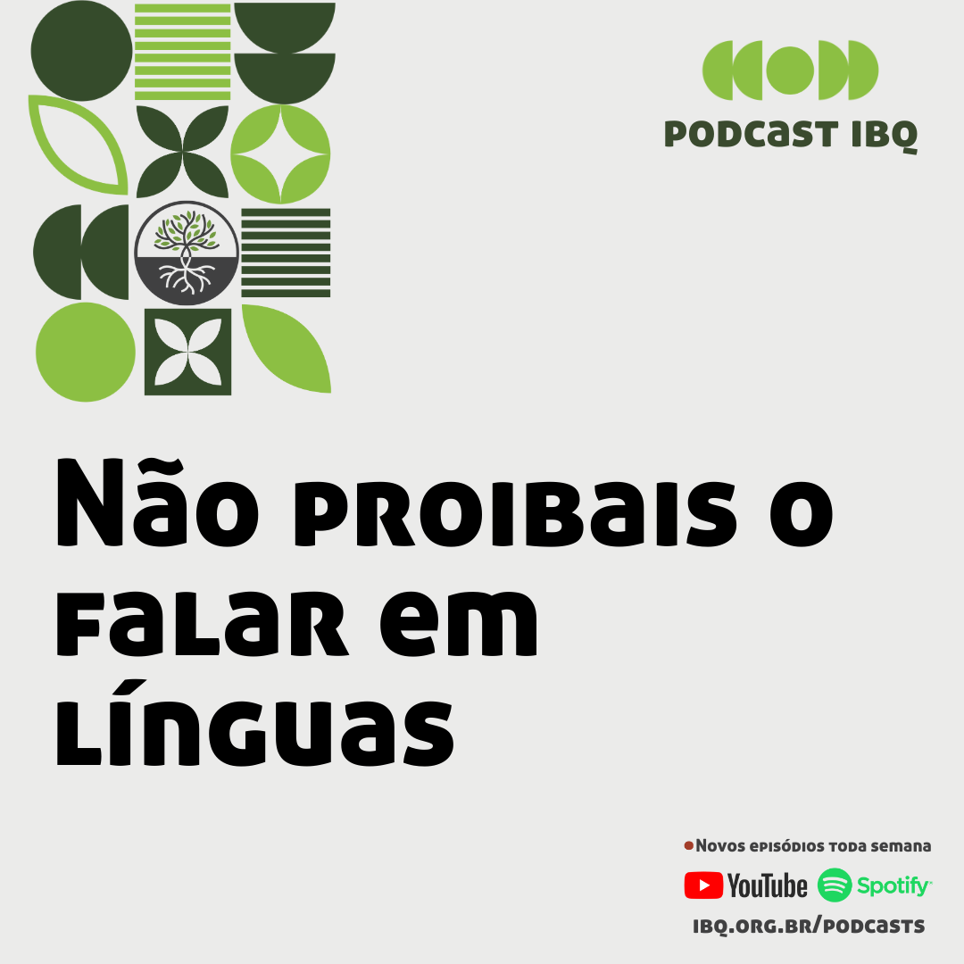 ⁣Não proibais o falar em línguas