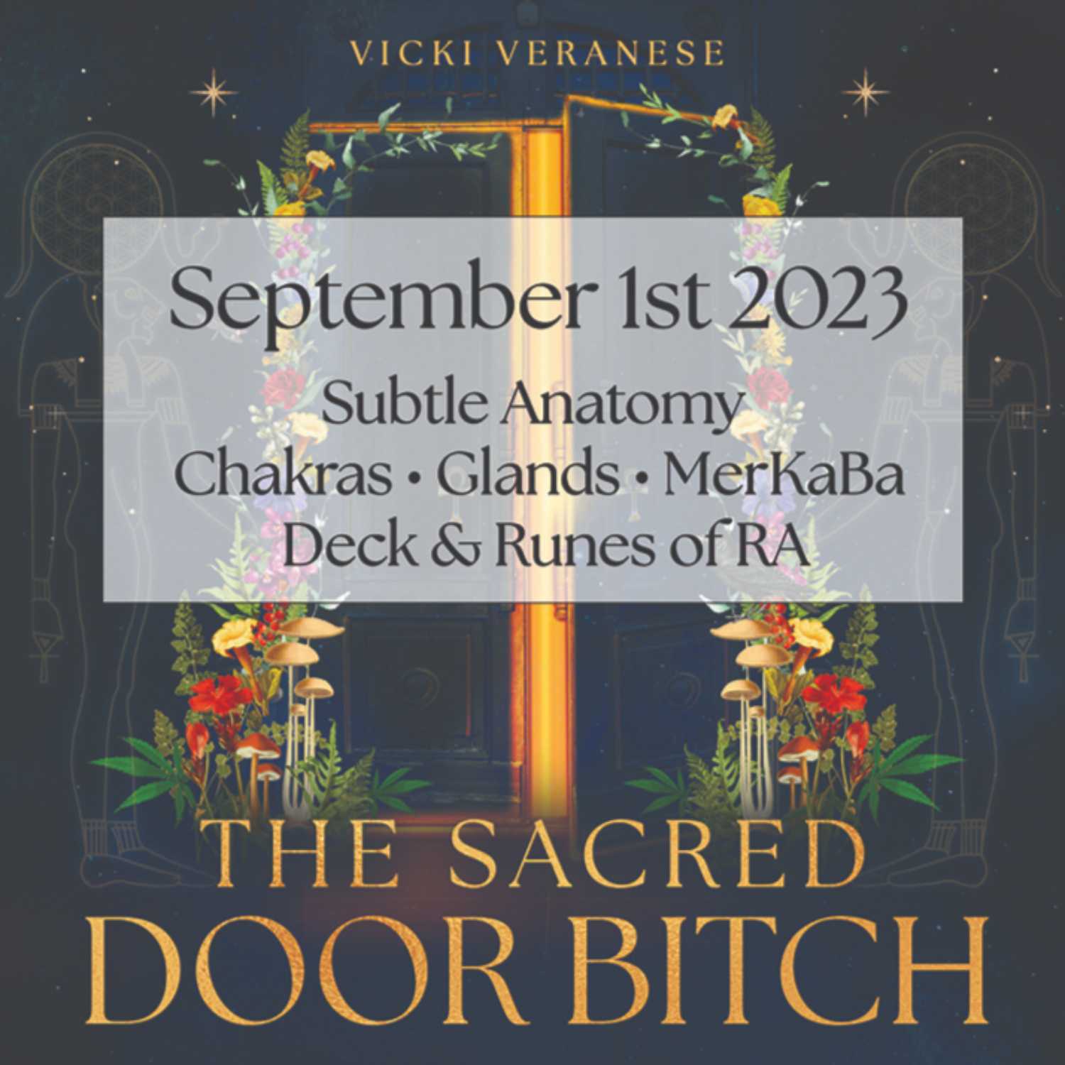 ⁣Sept 1st: Subtle Anatomy • Chakras • Glands •  MerKaBa