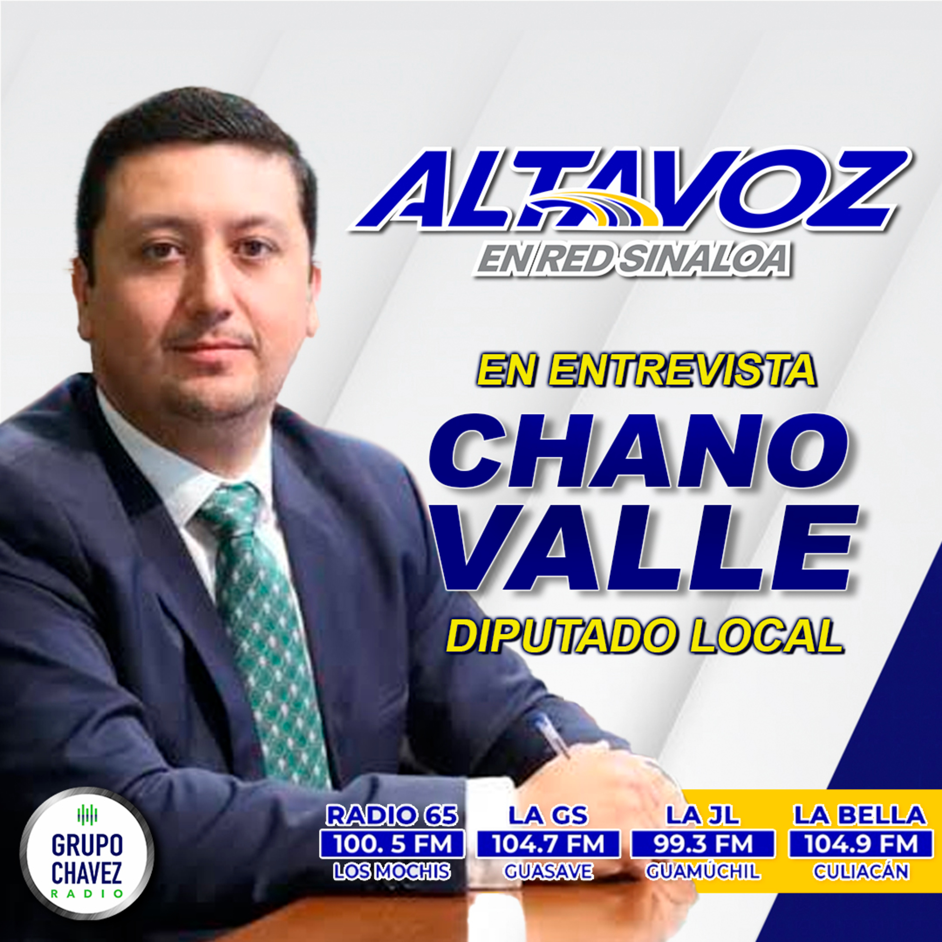 ⁣Sin etiquetas partidistas la aspiración por la alcaldía de Guasave: Chano Valle