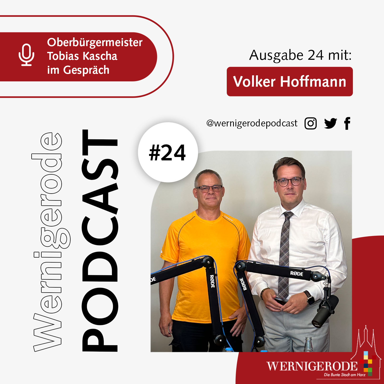 Wernigerode Podcast - Oberbürgermeister Tobias Kascha im Gespräch #24