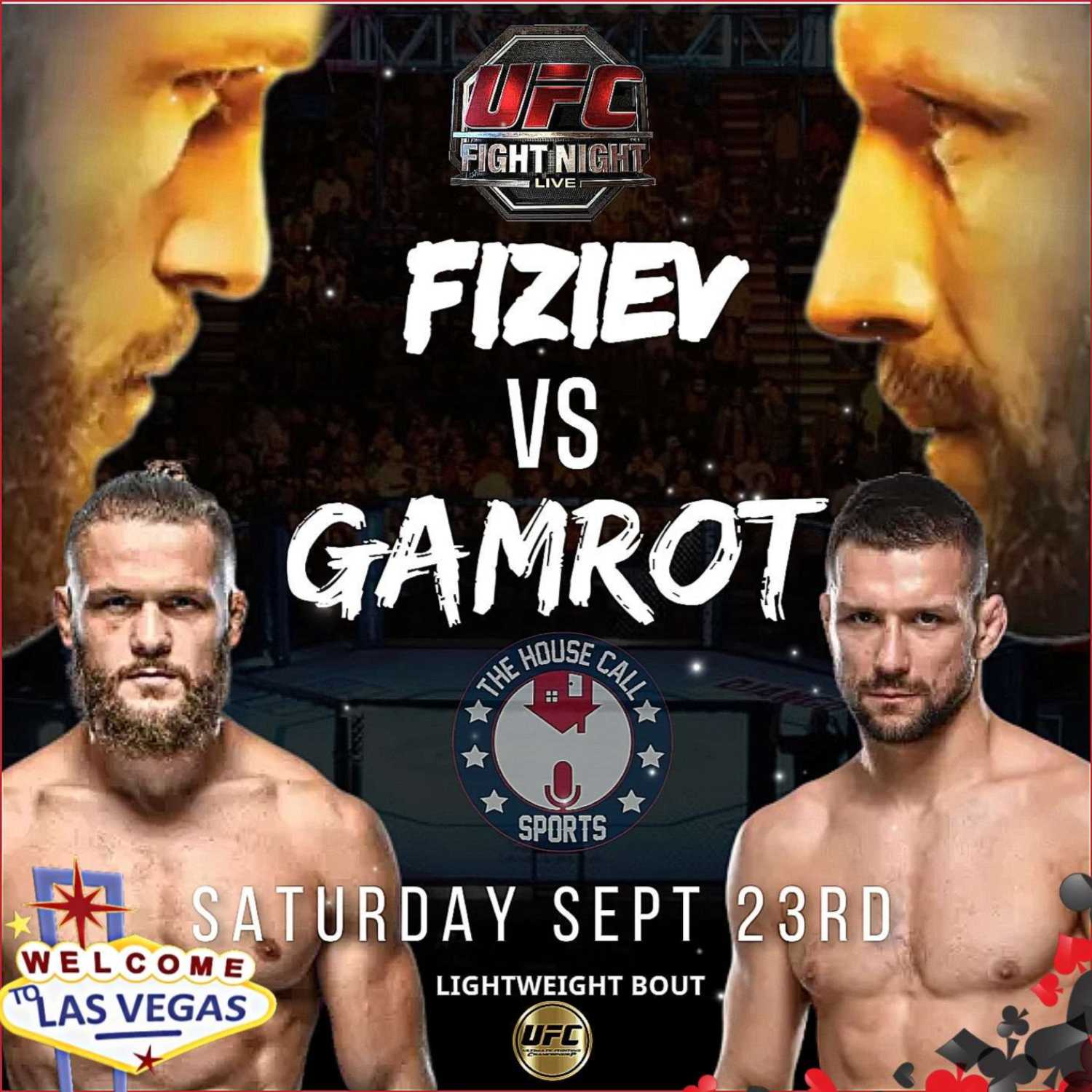 UFC Las Vegas Fiziev VS. Gamrot 