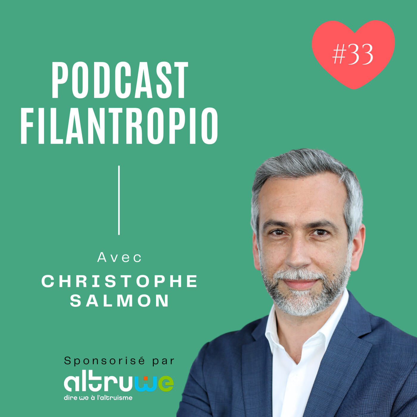 ⁣#33 : Réinventer la philanthropie bancaire française: l'exemple du Crédit Mutuel avec Christophe Salmon