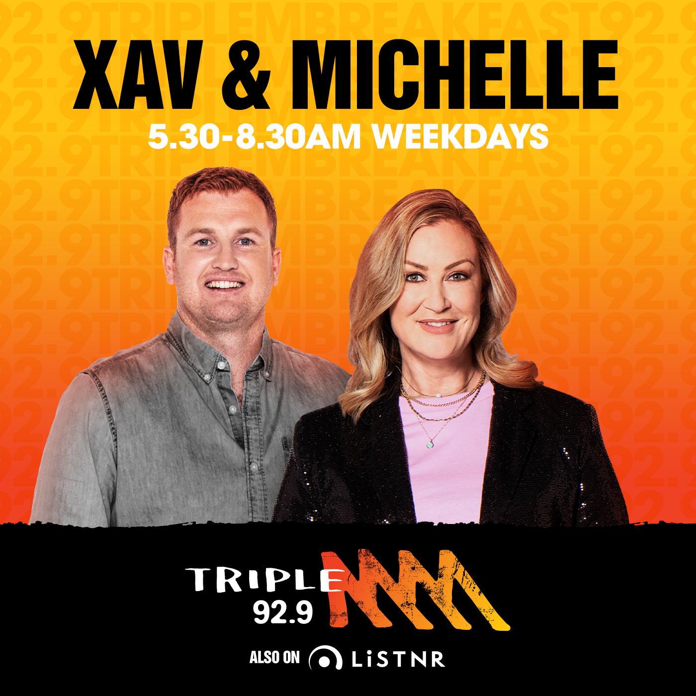 Xav & Michelle for Breakfast - LiSTNR 