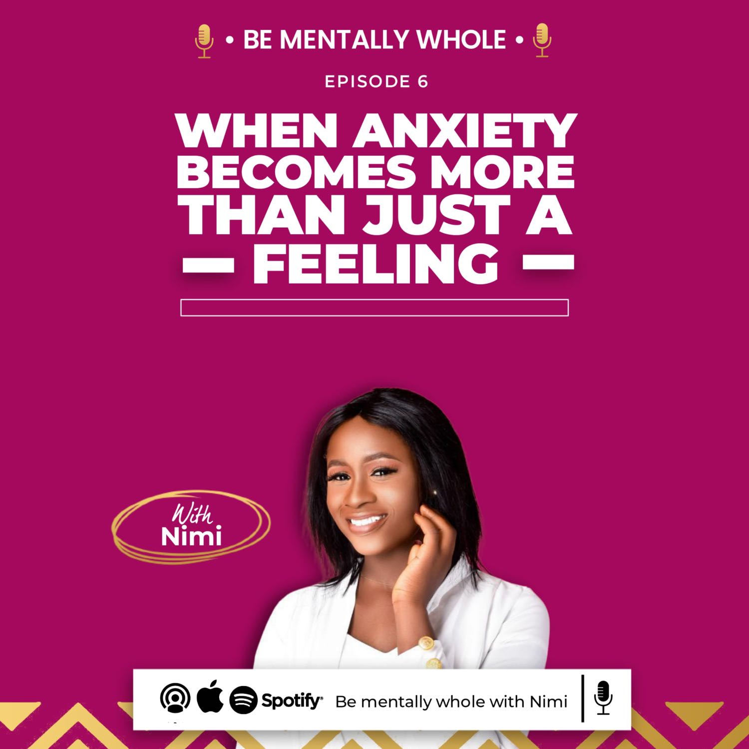 ⁣When anxiety becomes more than just a feeling 