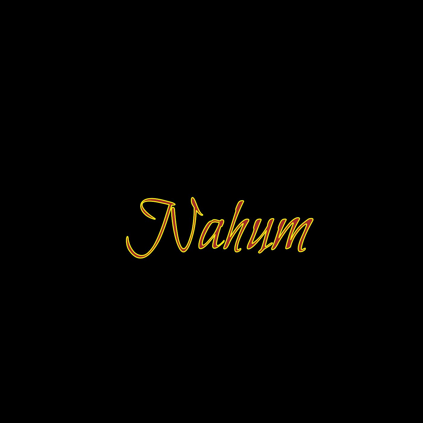 ⁣Nahum 1: Message sur Ninive. Livre de la vision de Nahum, d'Elkosh. 
 ...