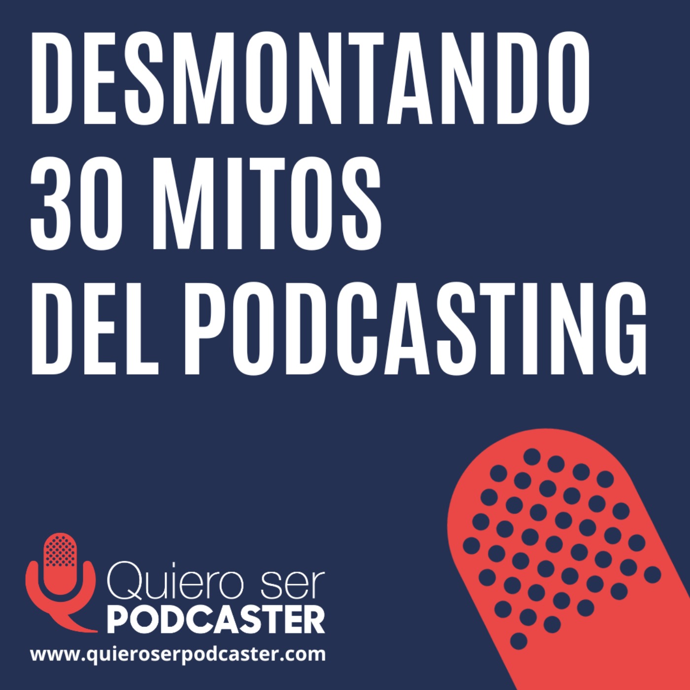 ⁣Desmontando 30 mitos del podcasting