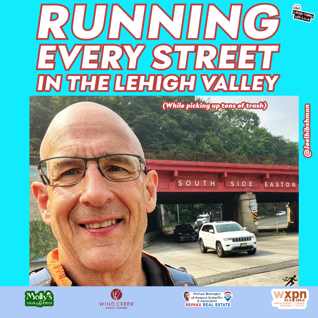 Running Every Street in the Lehigh Valley: Joel Hibshman's Clean Sweep