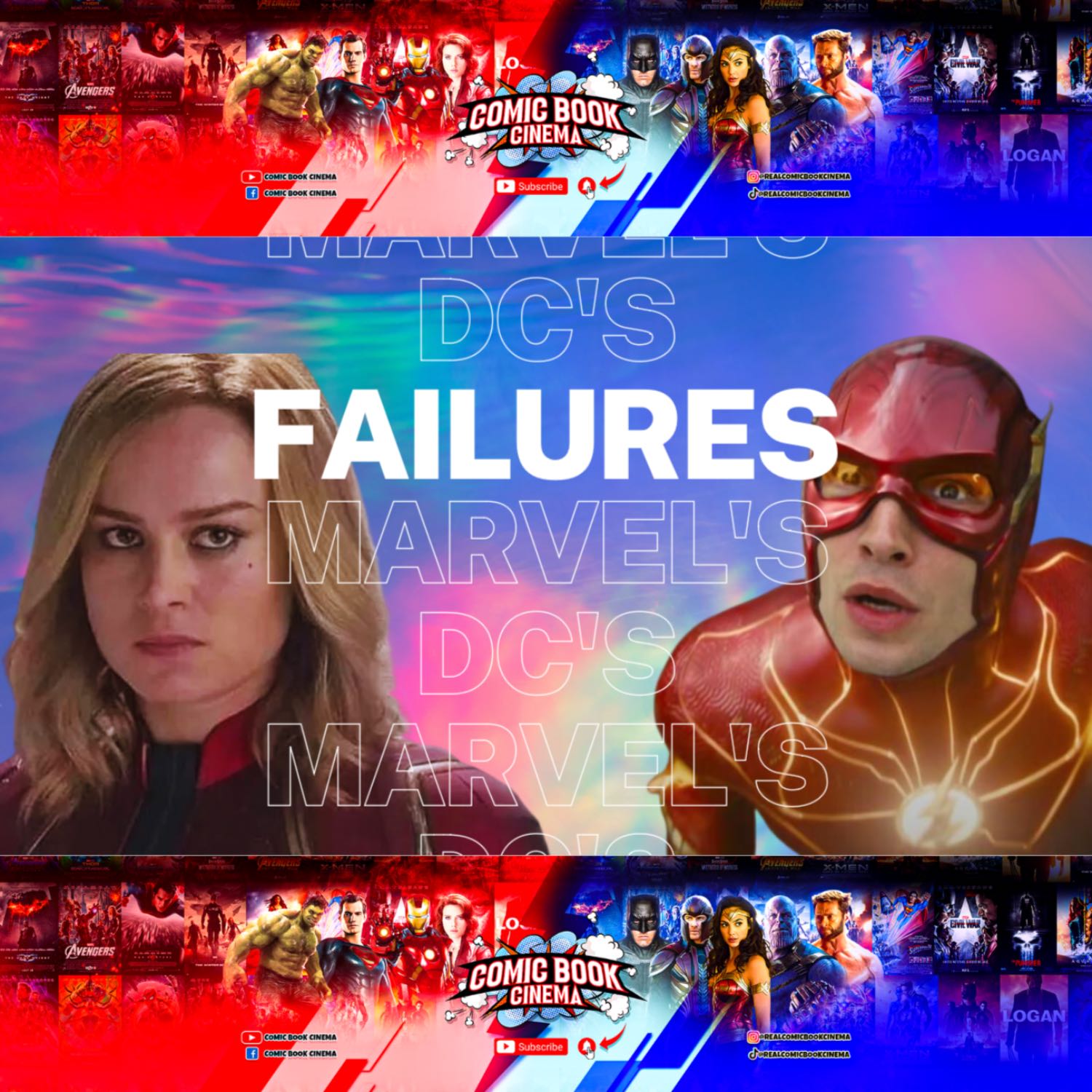 DC & Marvel's Failures (Feat. BoneBridger & Tim Collins)