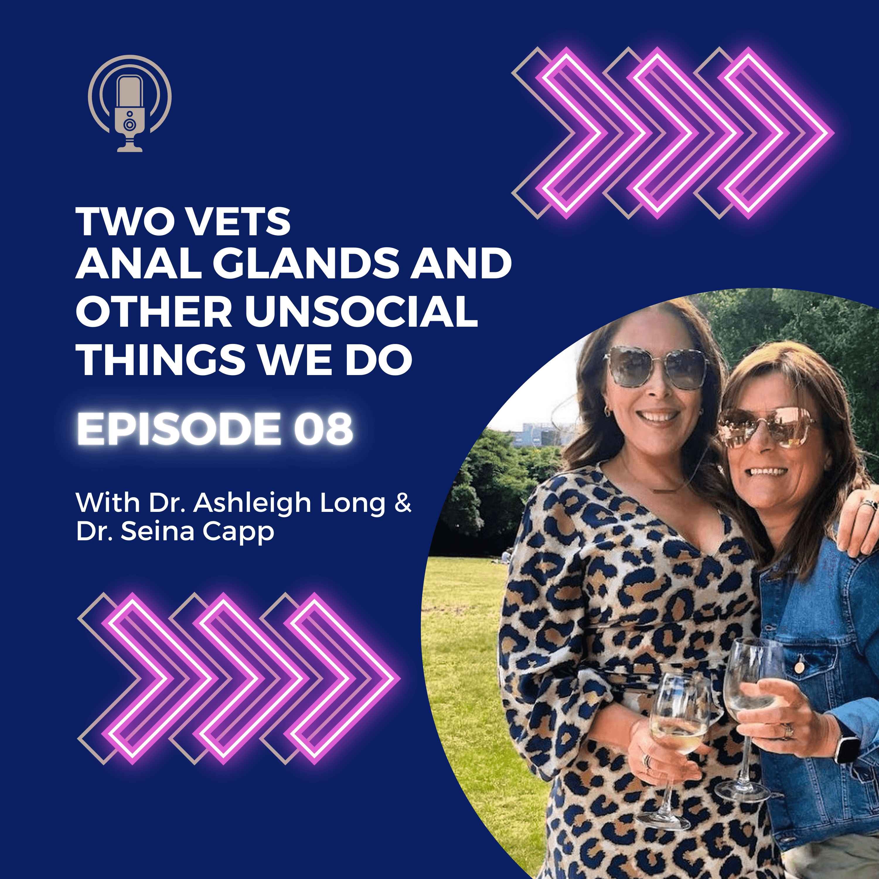 Episode 8: Two Vets - Anal Glands and Other Unsocial Things We Do