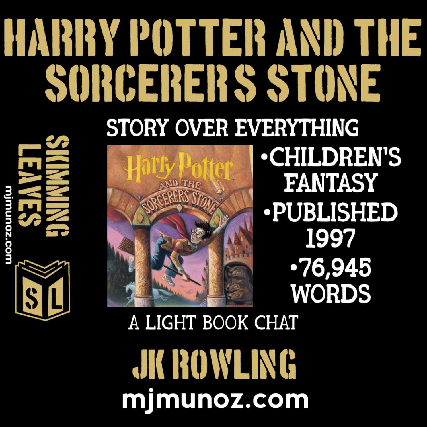 ⁣Harry Potter and the Sorcerer's Stone SKIMMING LEAVES |Story Over Everything 034.5