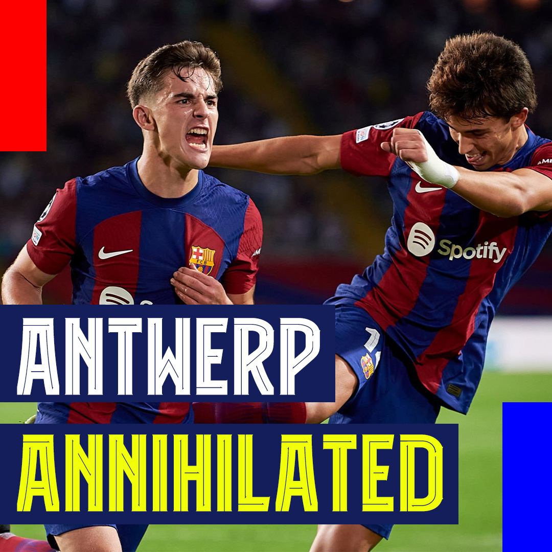 ⁣Antwerp Annihilated! João Felix, Gavi, kickstart new Champions League Campaign