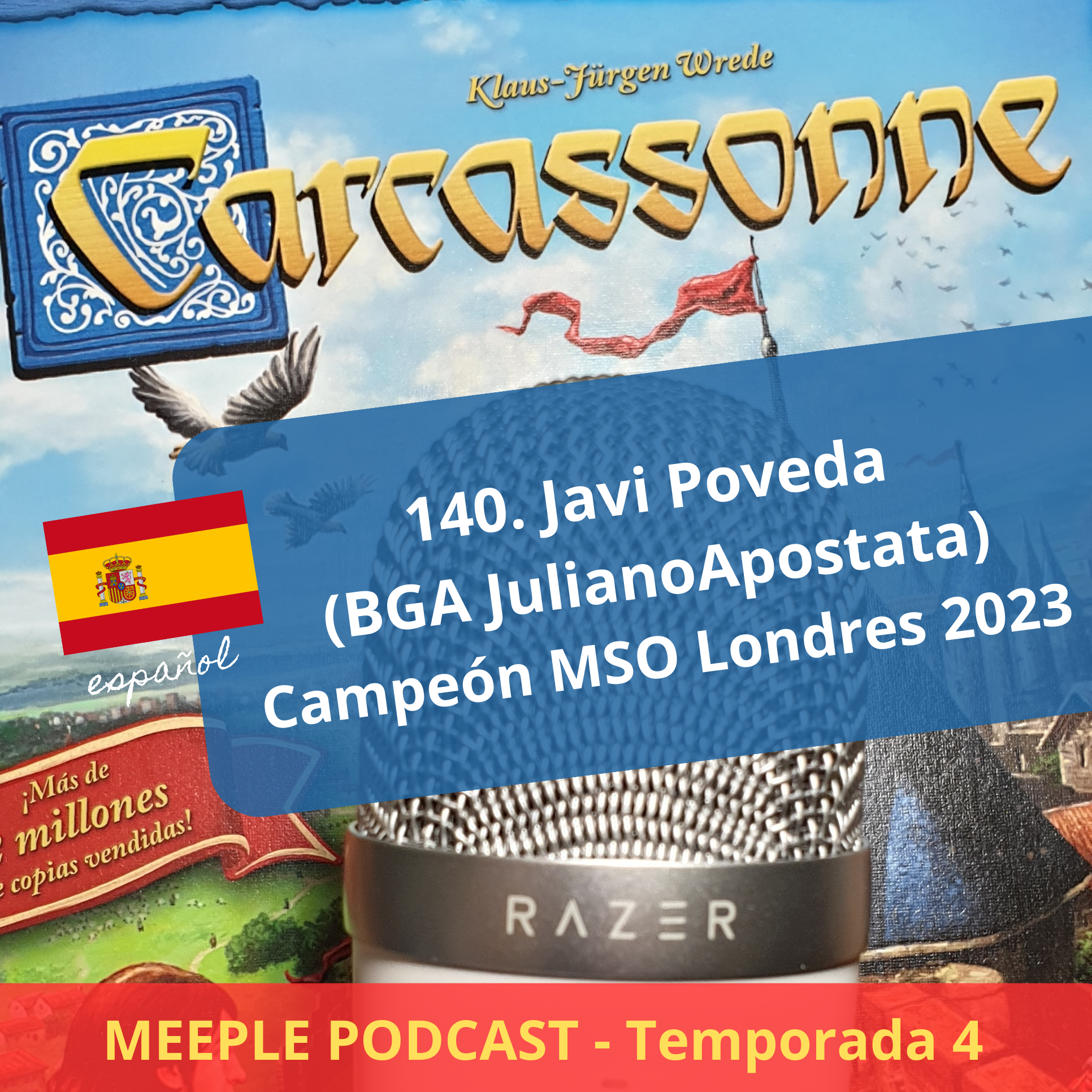 ⁣140. (T4) Javi Poveda (BGA JulianoApostata) Campeón MSO Londres 2023 (ES)