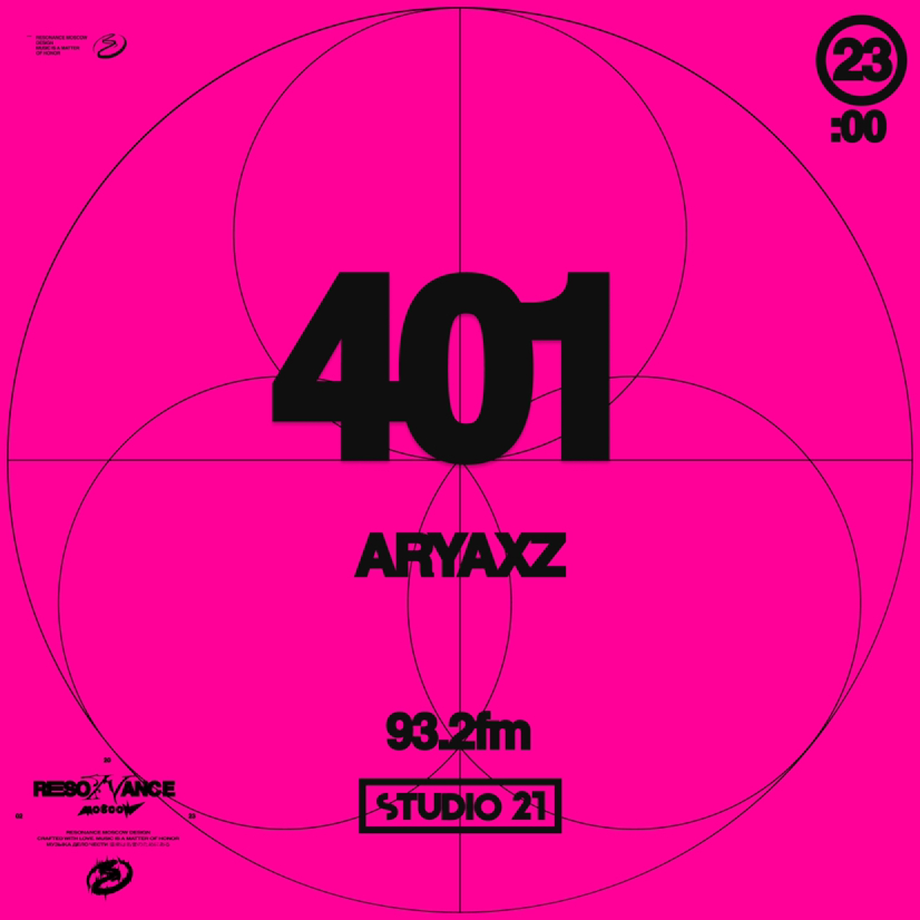 ⁣Resonance Moscow 401 w/ Aryaxz (23.09.2023)