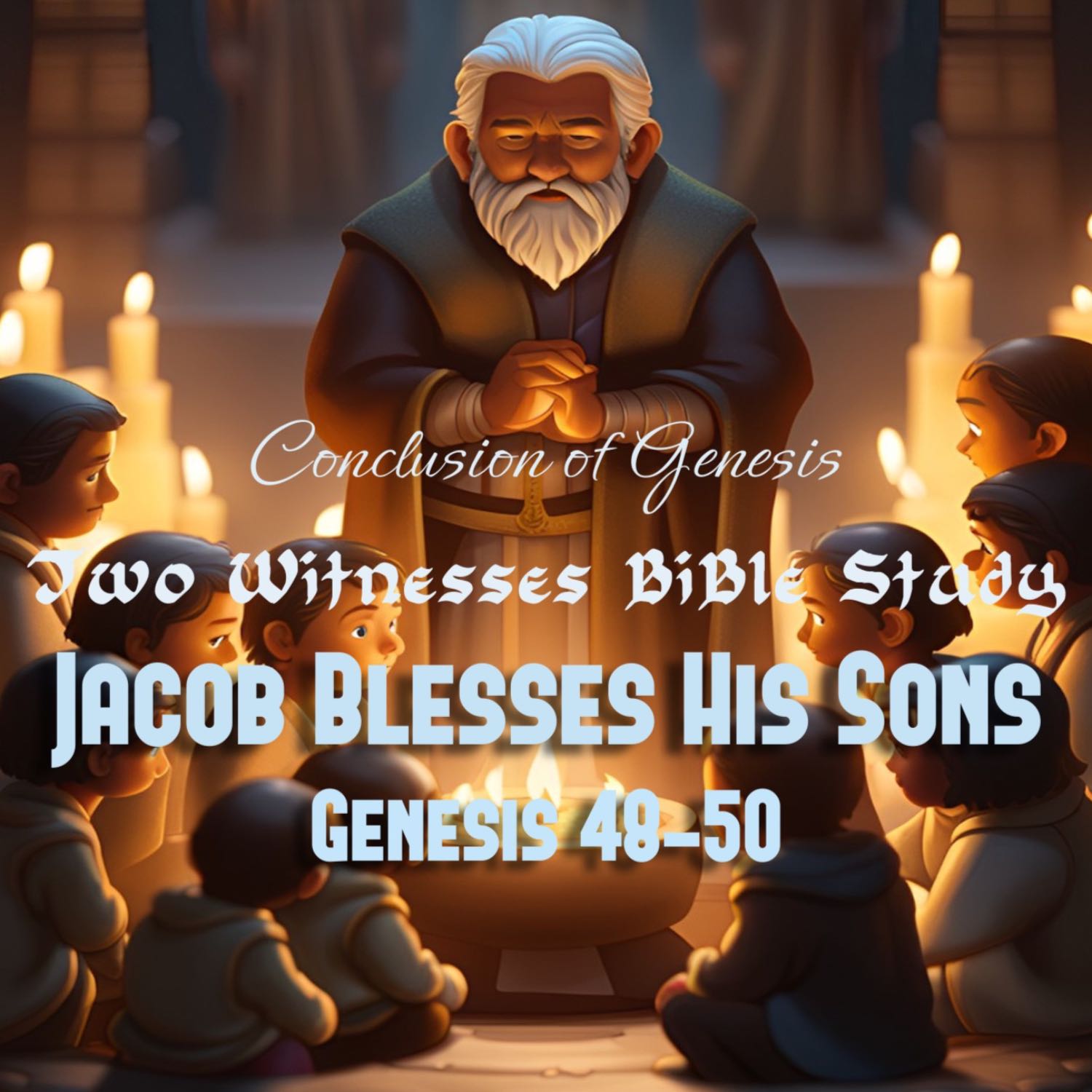 #139 🙌 Genesis 48-50 Jacob Blesses His Sons 👨‍👦‍👦