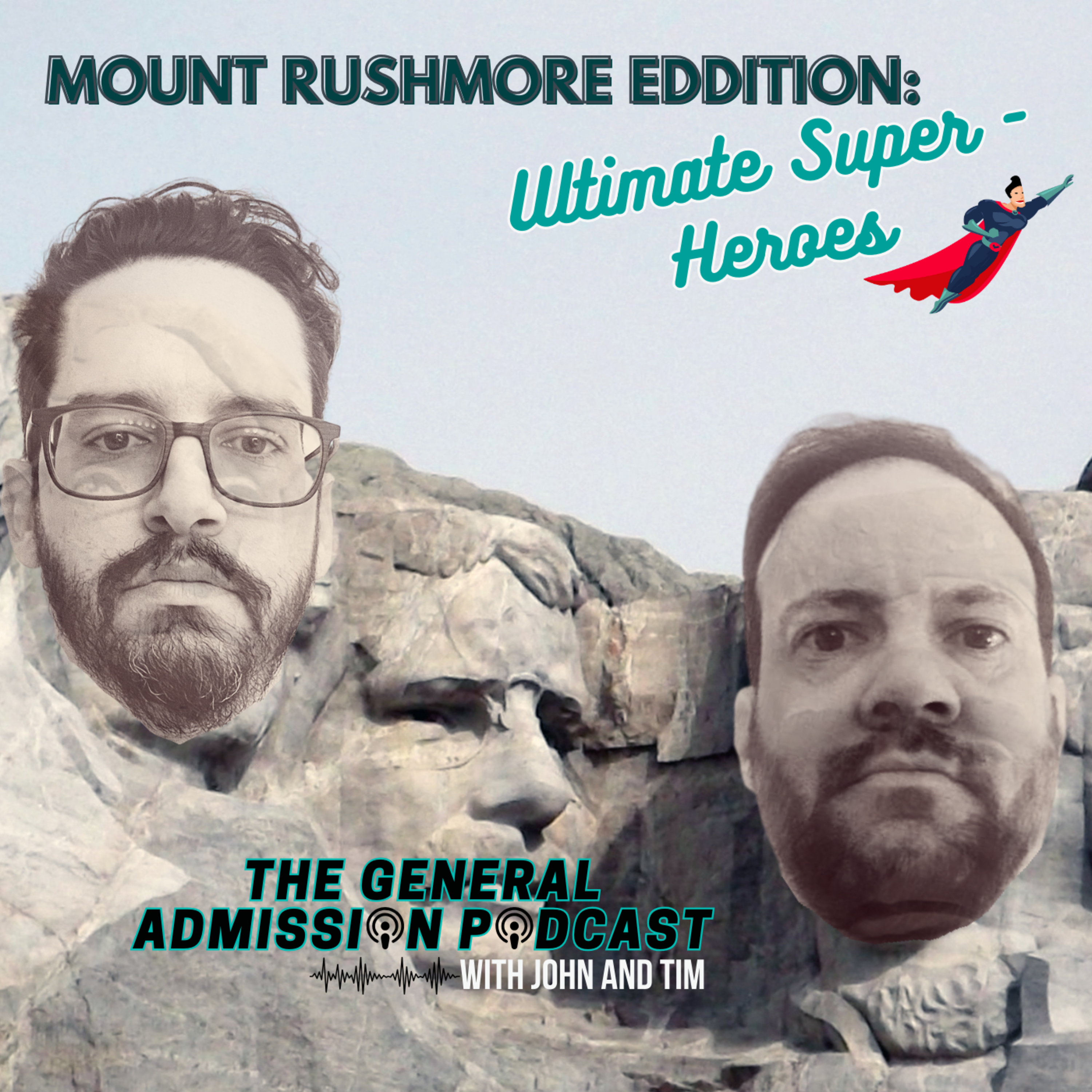 ⁣It's a bird, it's a plane, it's our Mt Rushmore Superheroes