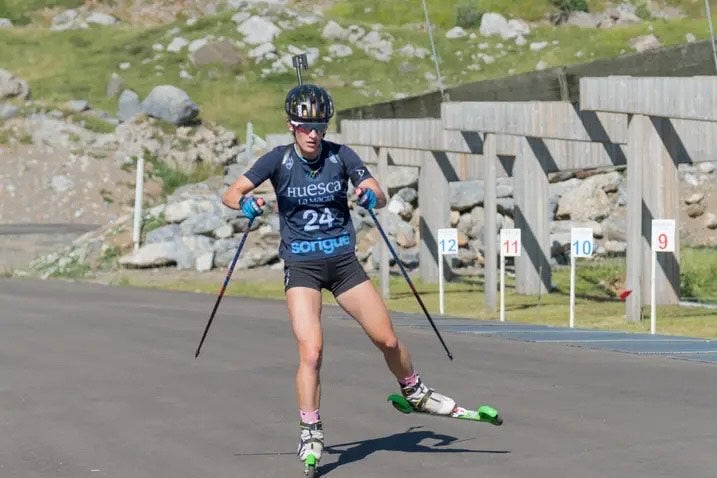 Irati Cuadrado, Campeona de España de Rollerski