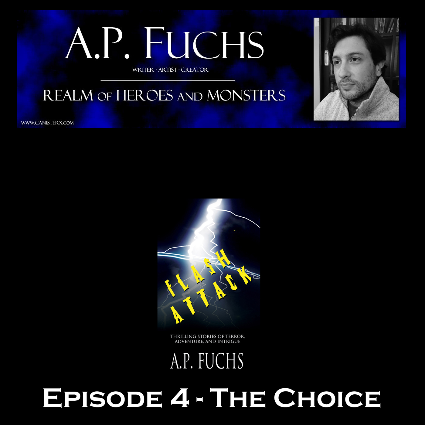 ⁣REALM OF HEROES AND MONSTERS: STORY TIME with A.P. FUCHS Podcast: S01EP04