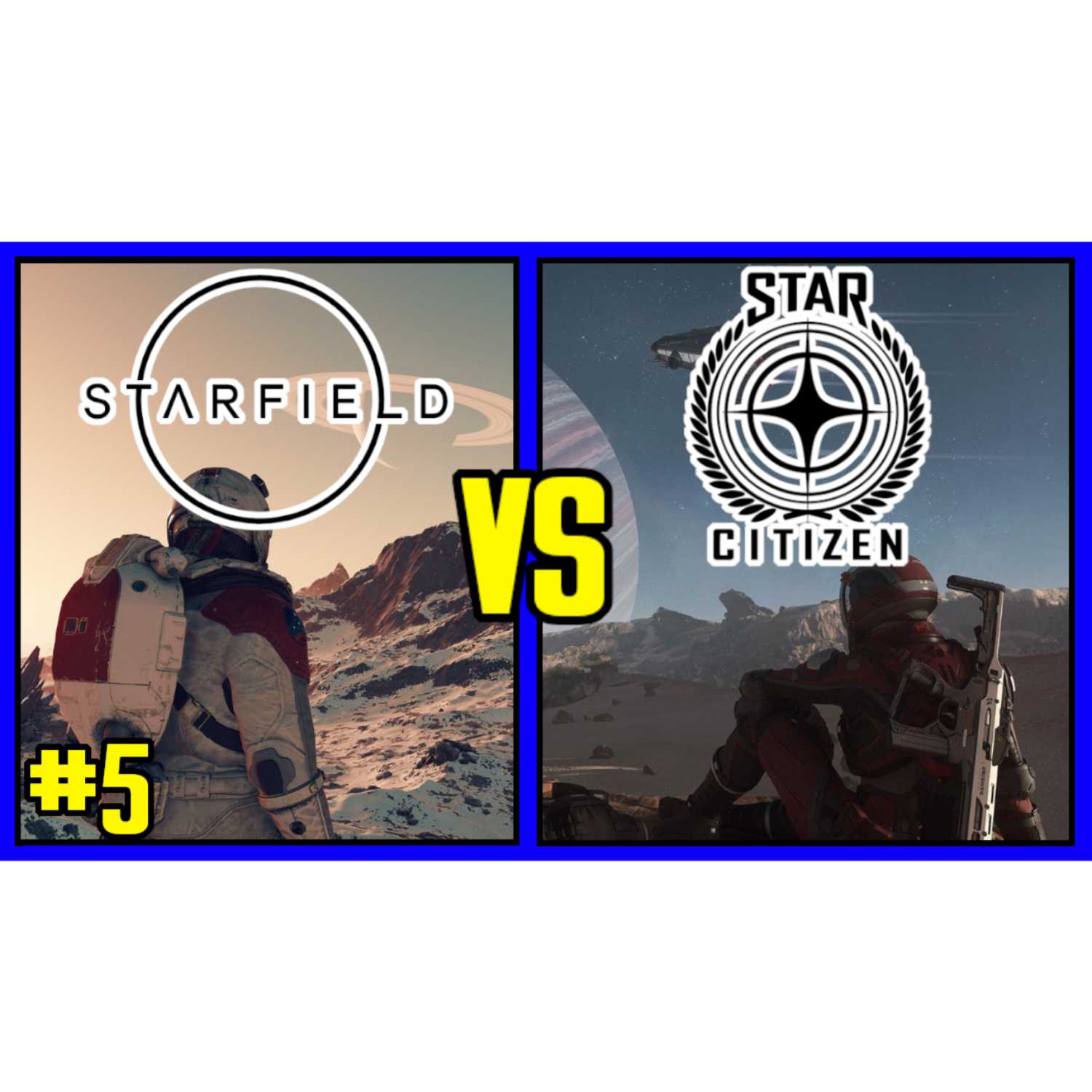 Starfield vs. Star Citizen: Wer gewinnt den Kampf? – mit Knebel