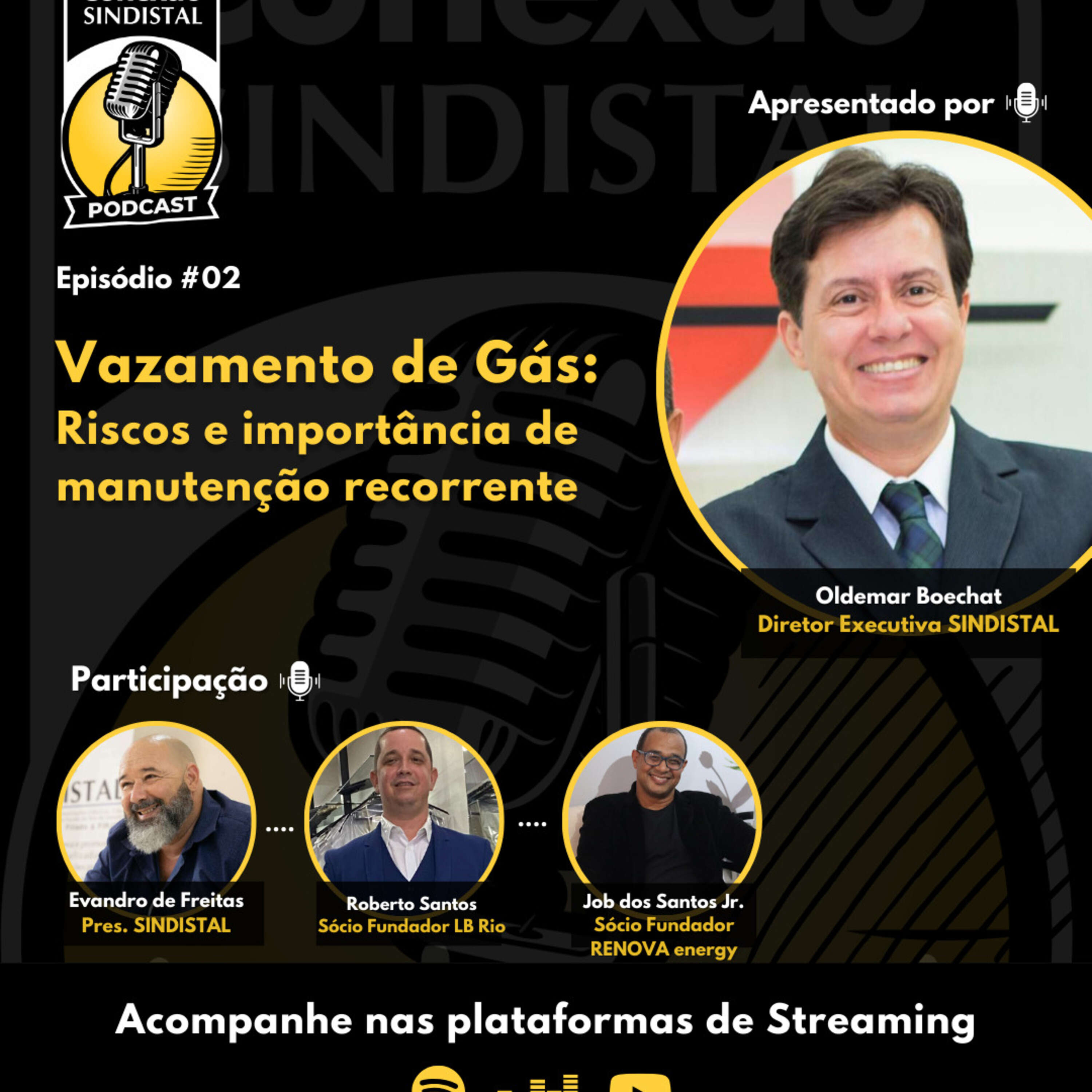 ⁣#02 Vazamento de Gás: Perigos em instalações sem manutenção recorrente | Conexão Sindistal PodCast