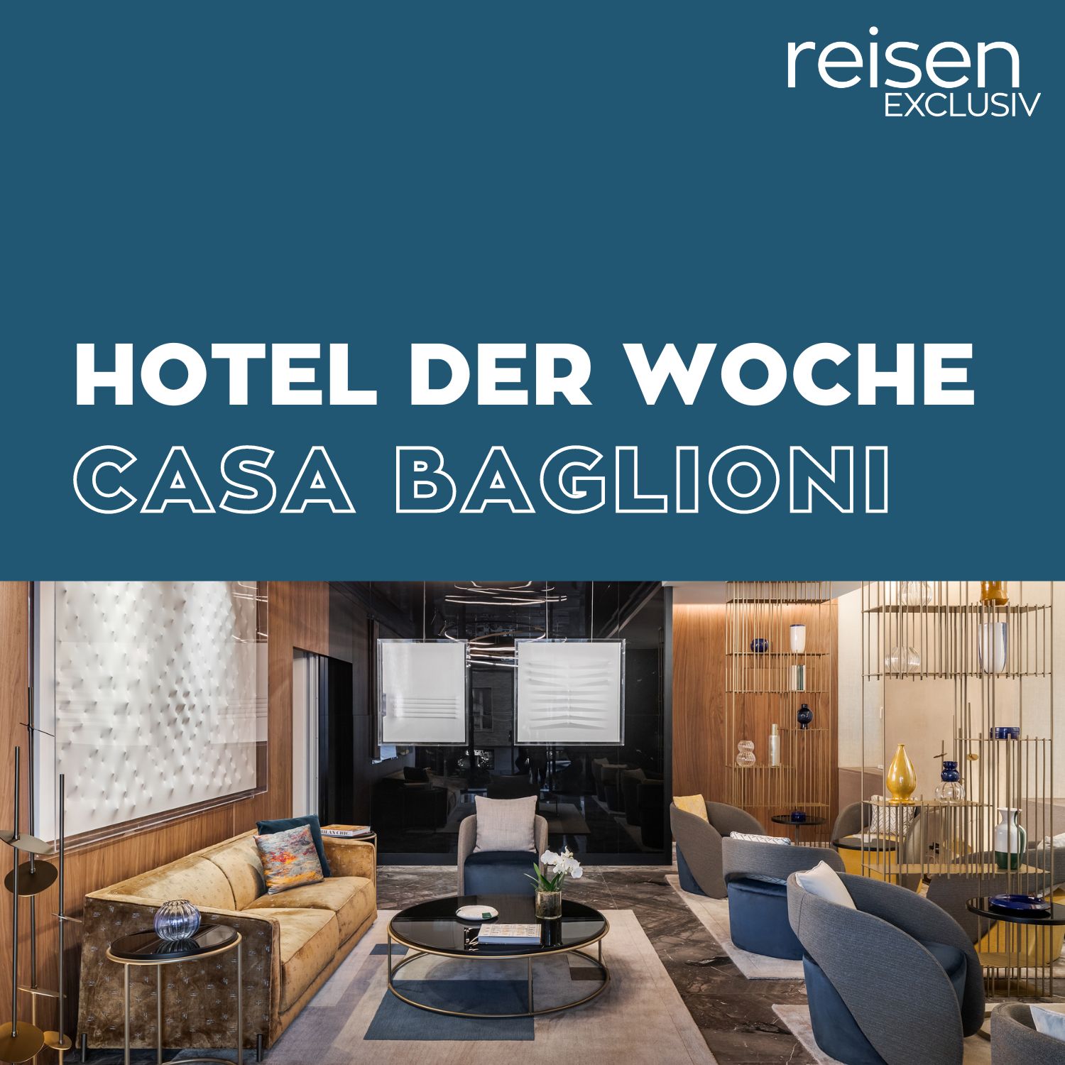 ⁣Italien: Casa Baglioni Mailand