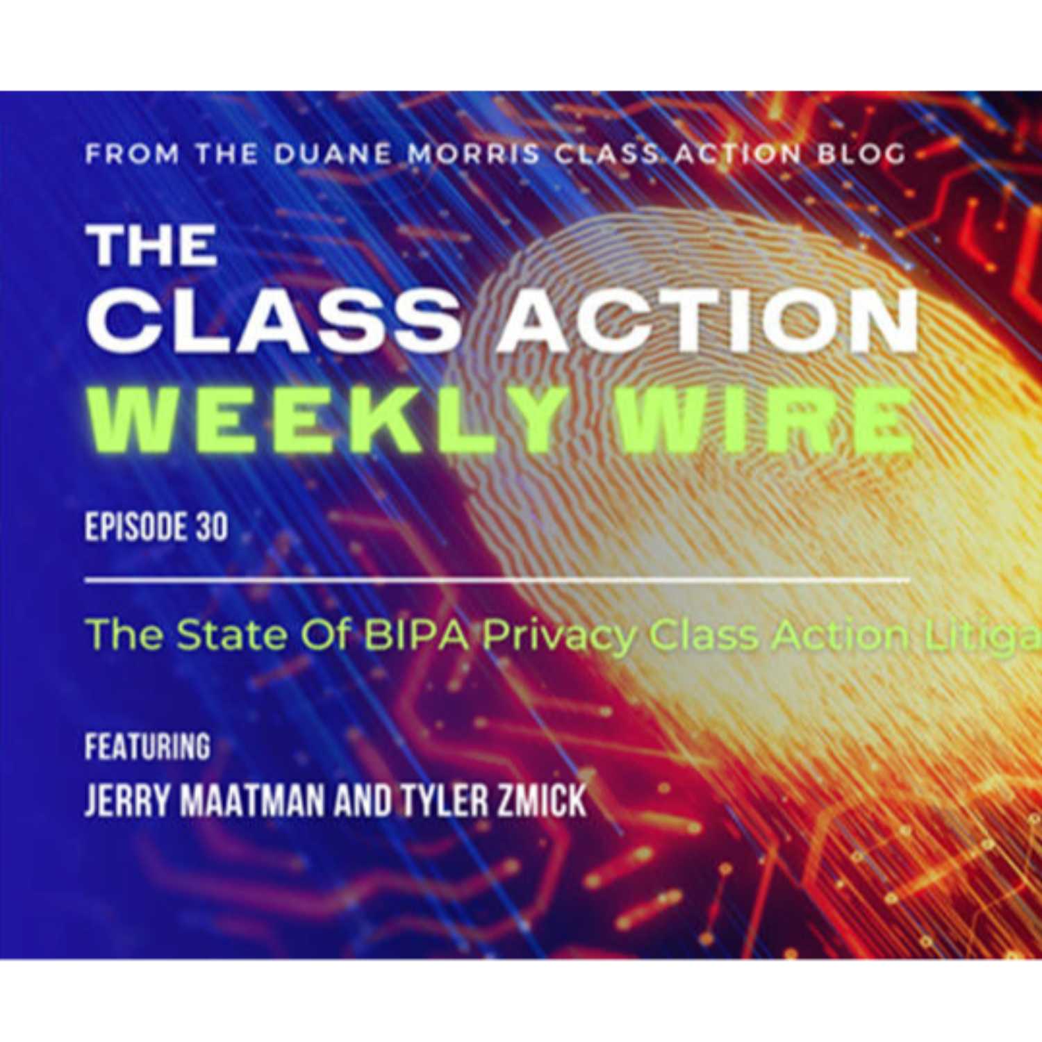 ⁣Episode 30: The State Of BIPA Privacy Class Action Litigation